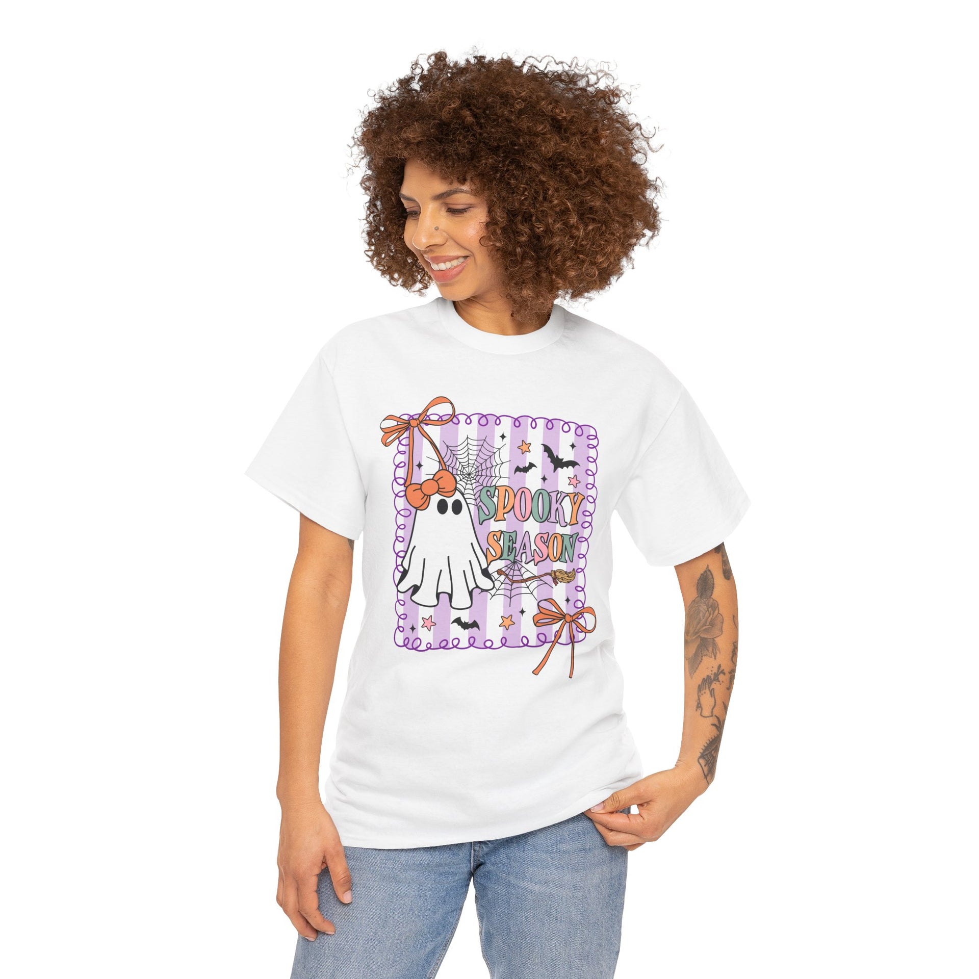 Spooky Season, Coquette Ghost Shirt