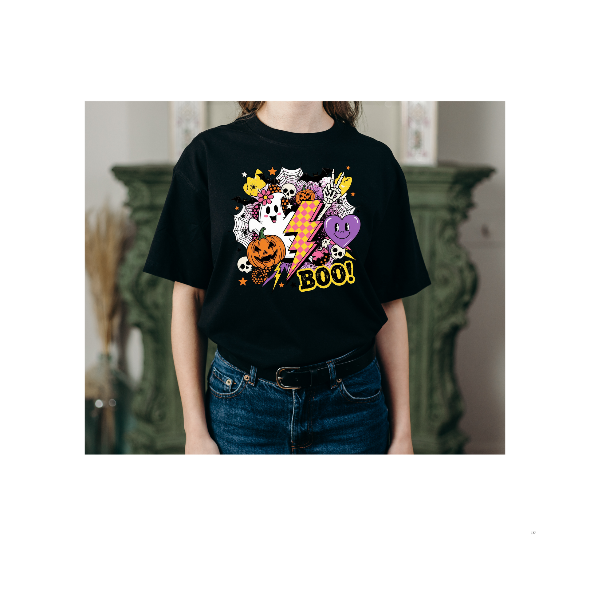 Halloween Boo Unisex Softstyle T-Shirt, Cute Ghost Tee, Spooky Vibes, Perfect for Halloween Parties, Casual Wear, Trick or Treat
