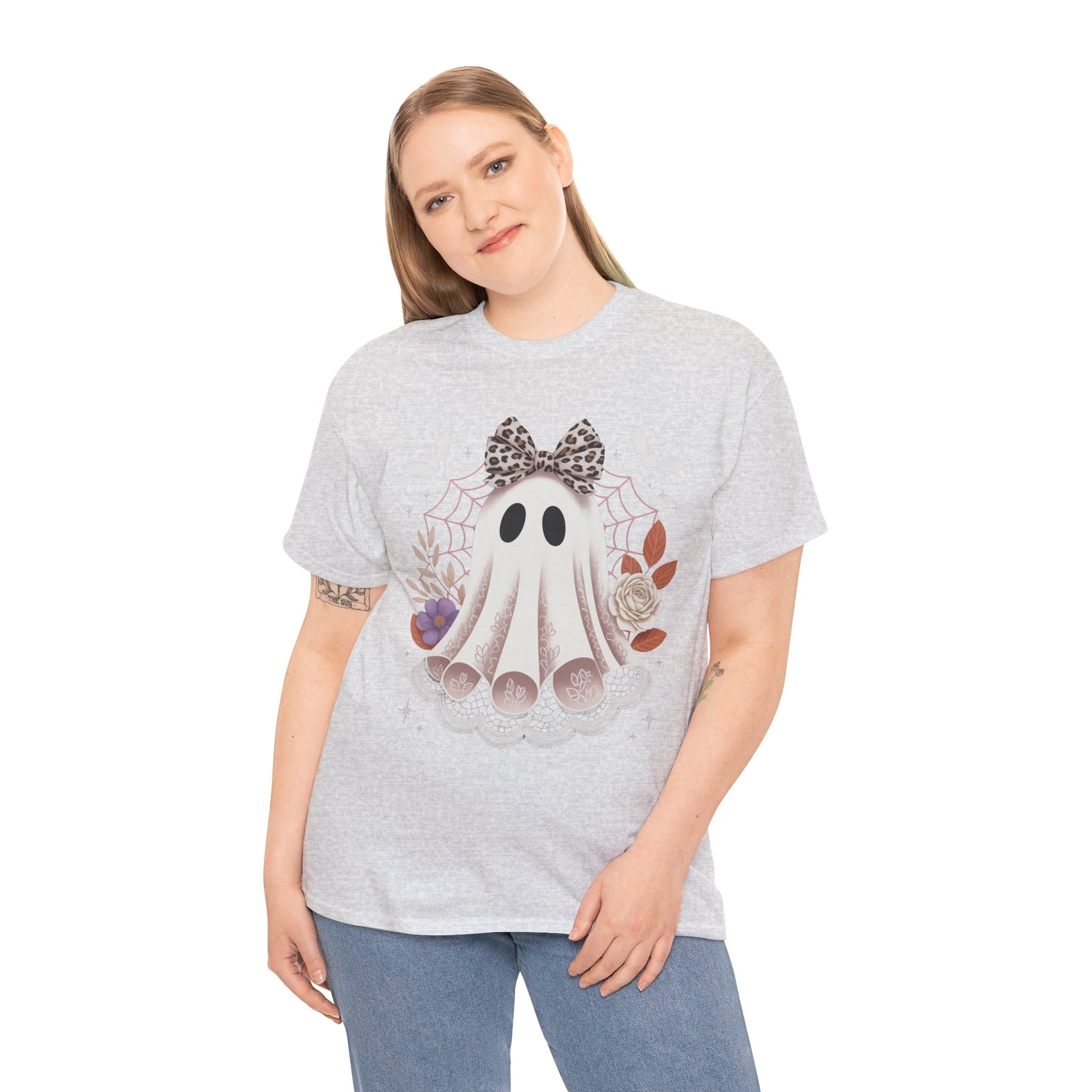 Spooky Season, Coquette Ghost Shirt, Halloween, Halloween Shirt
