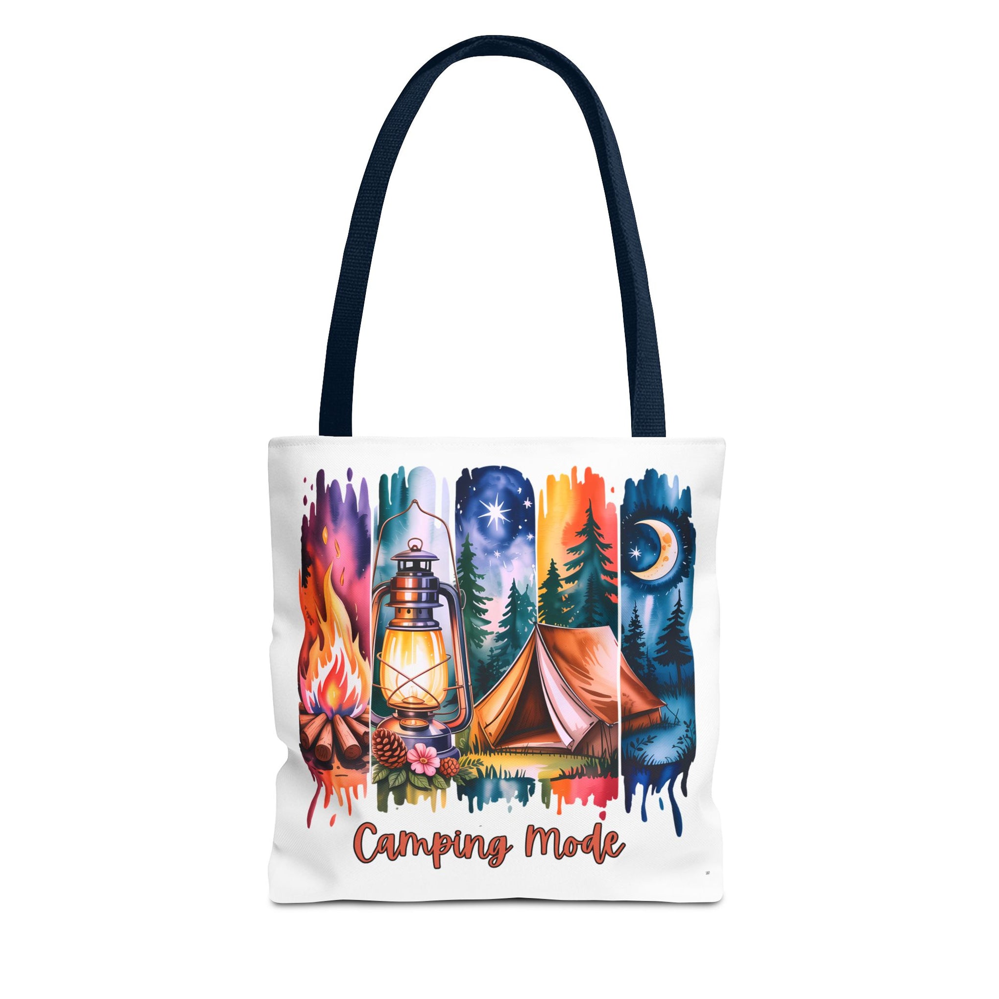 Camping Mode brush stroke Tote Bag