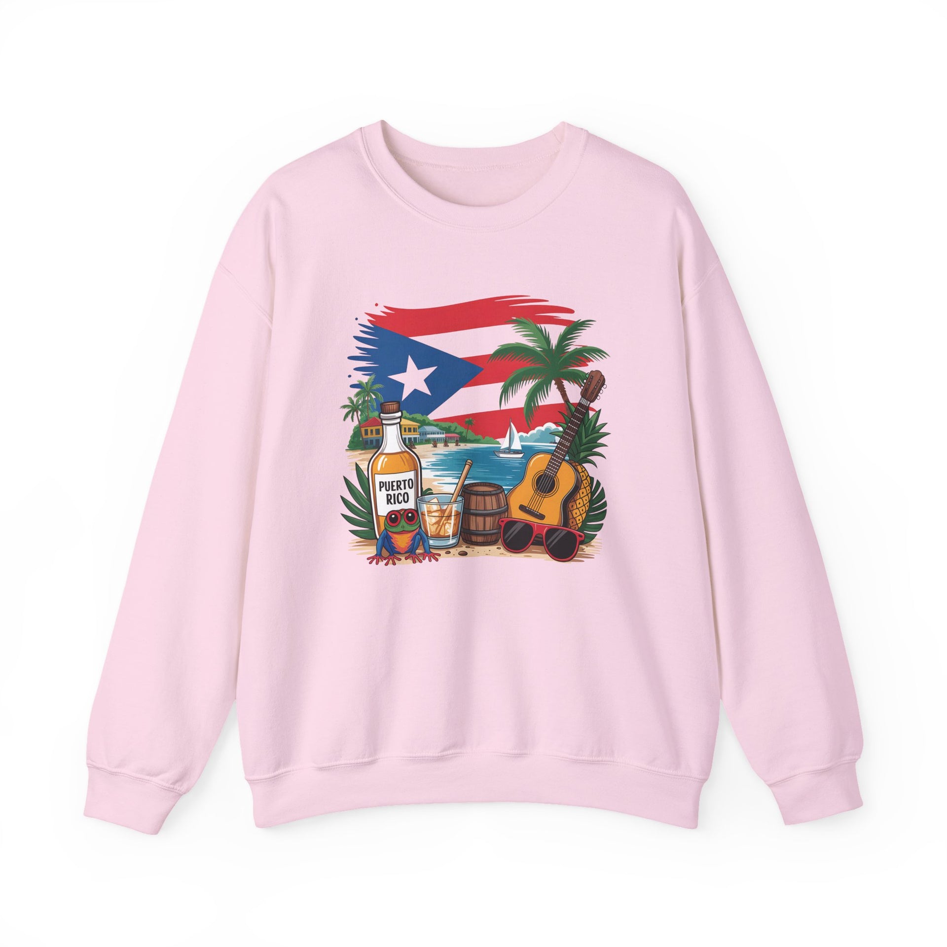 Boricua, Puerto Rico, Coqui Sweatshirt