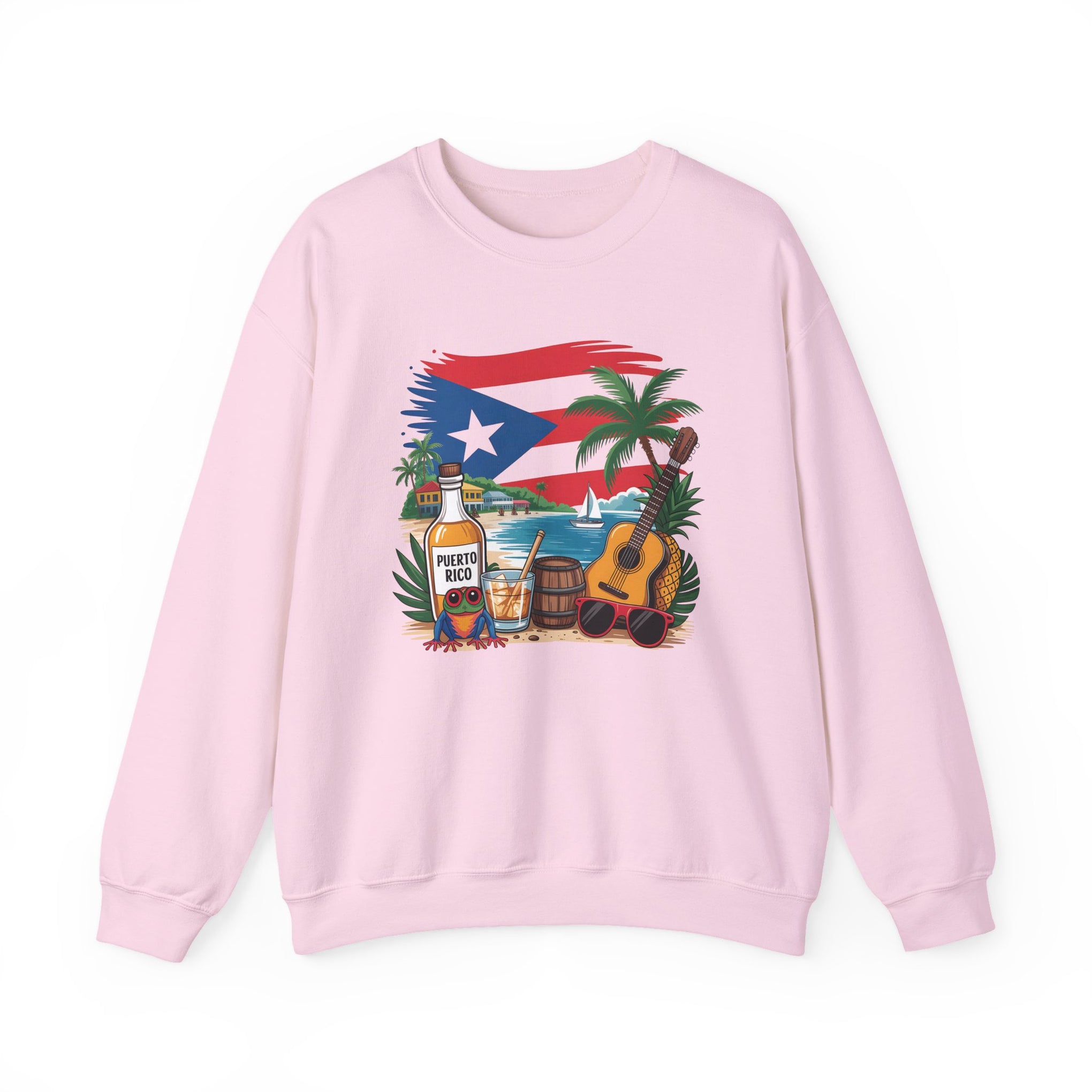 Boricua, Puerto Rico, Coqui Sweatshirt