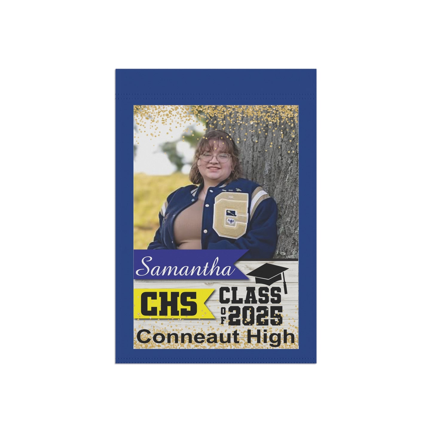 Samantha Jones Class Of 2025 Congratulations!!!! Order your custom flag   24.5x32