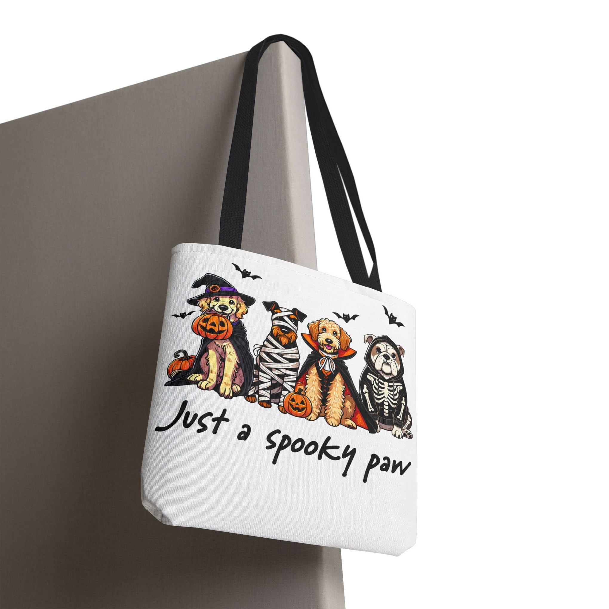 Halloween Dog Just a Spooky Paw Bag