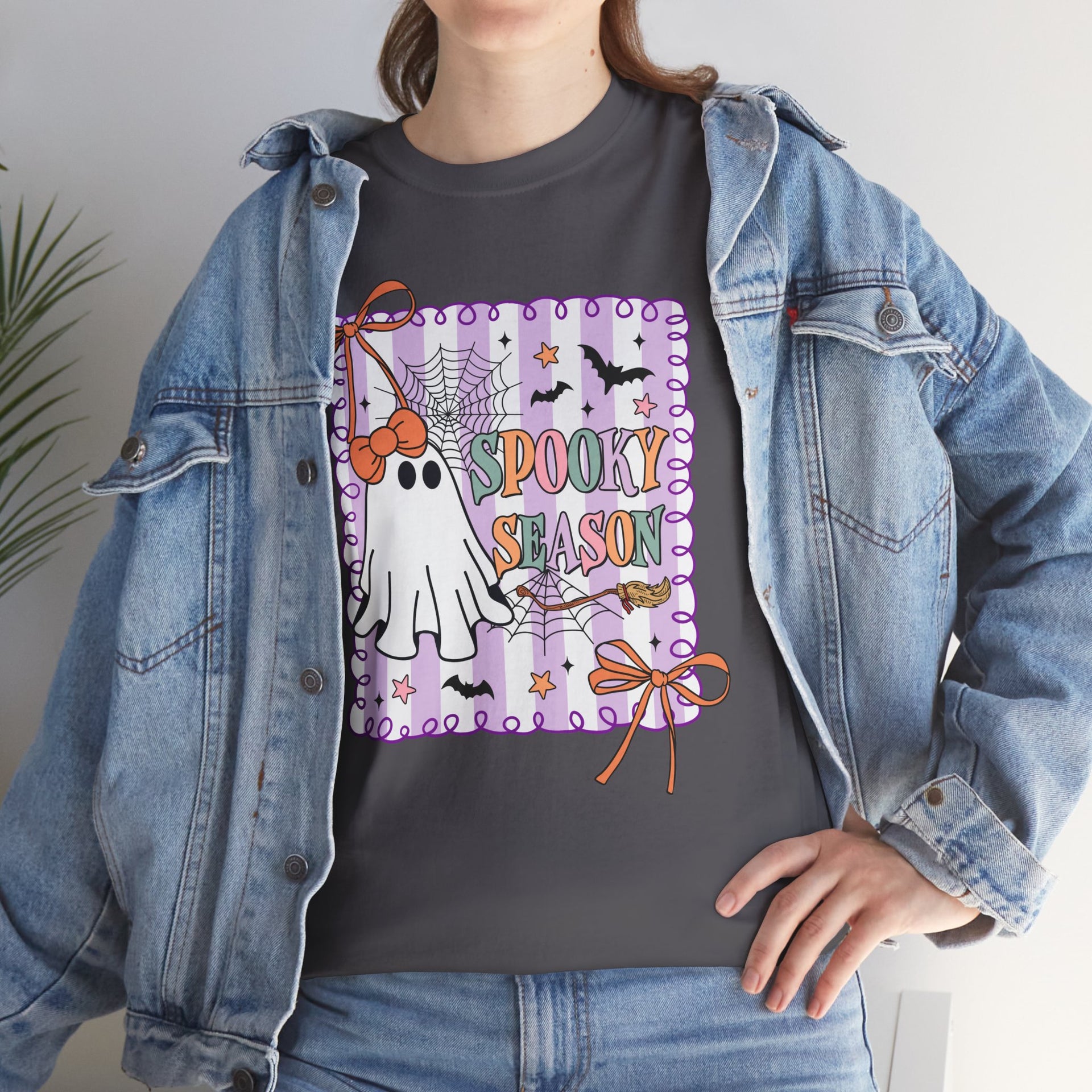 Spooky Season, Coquette Ghost Shirt