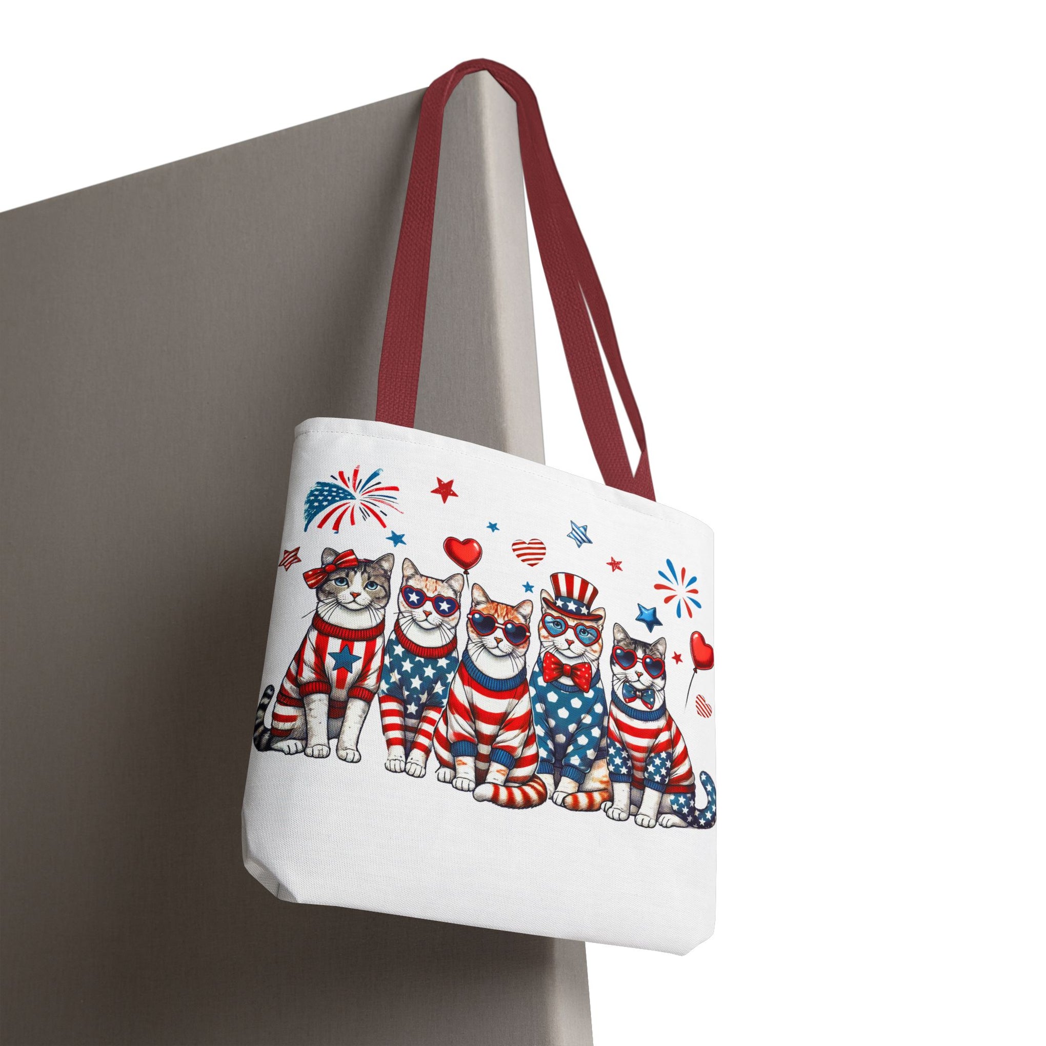 4th of July Patriotic Cat Bag