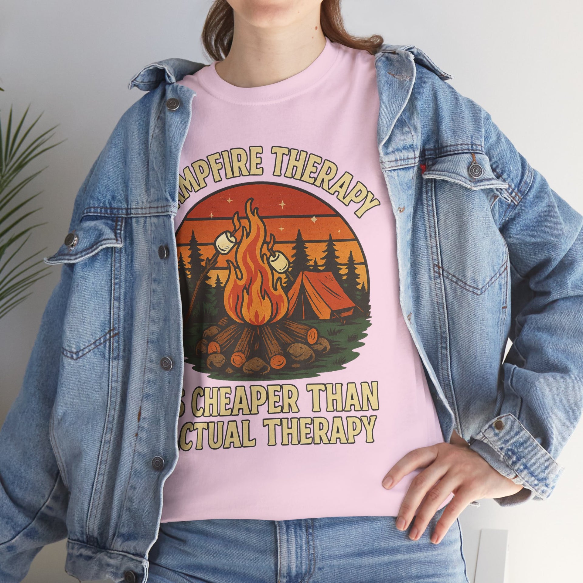 Campfire therapy is cheaper than actual therapy
