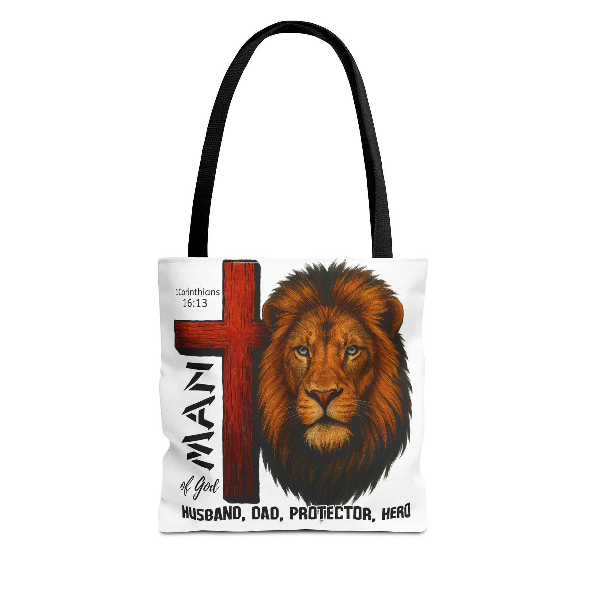 Man of god, Husband, Dad, Protector, Hero Summer bag