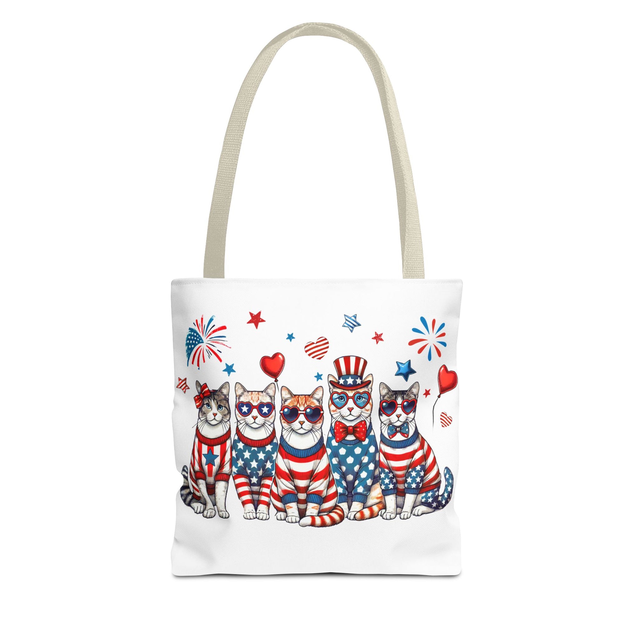 4th of July Patriotic Cat Bag