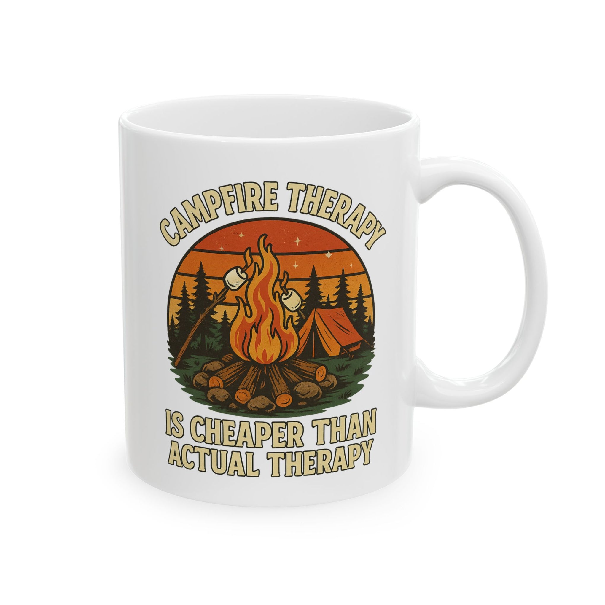 Campfire Therapy Mug