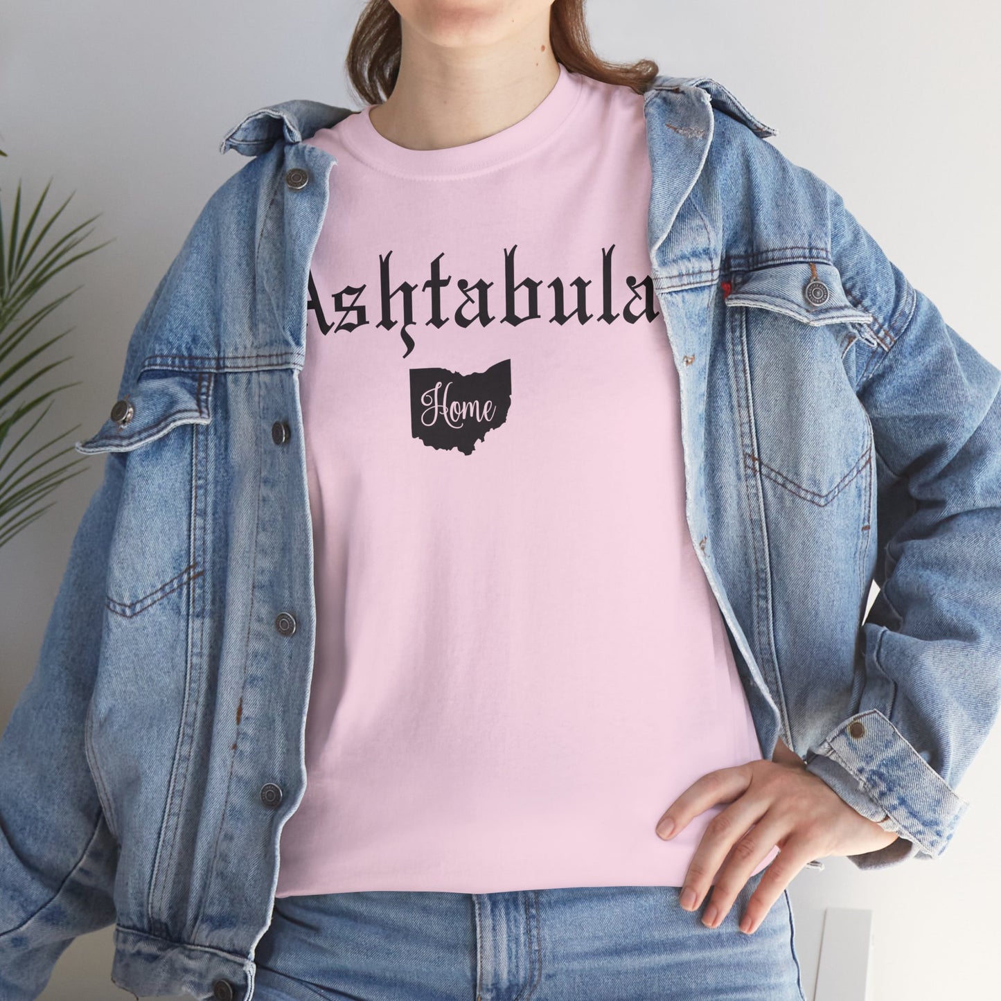 Ashtabula Home Tee Shirt, Unisex Cotton Shirt, Movie Lovers Apparel, Cozy Family Tee