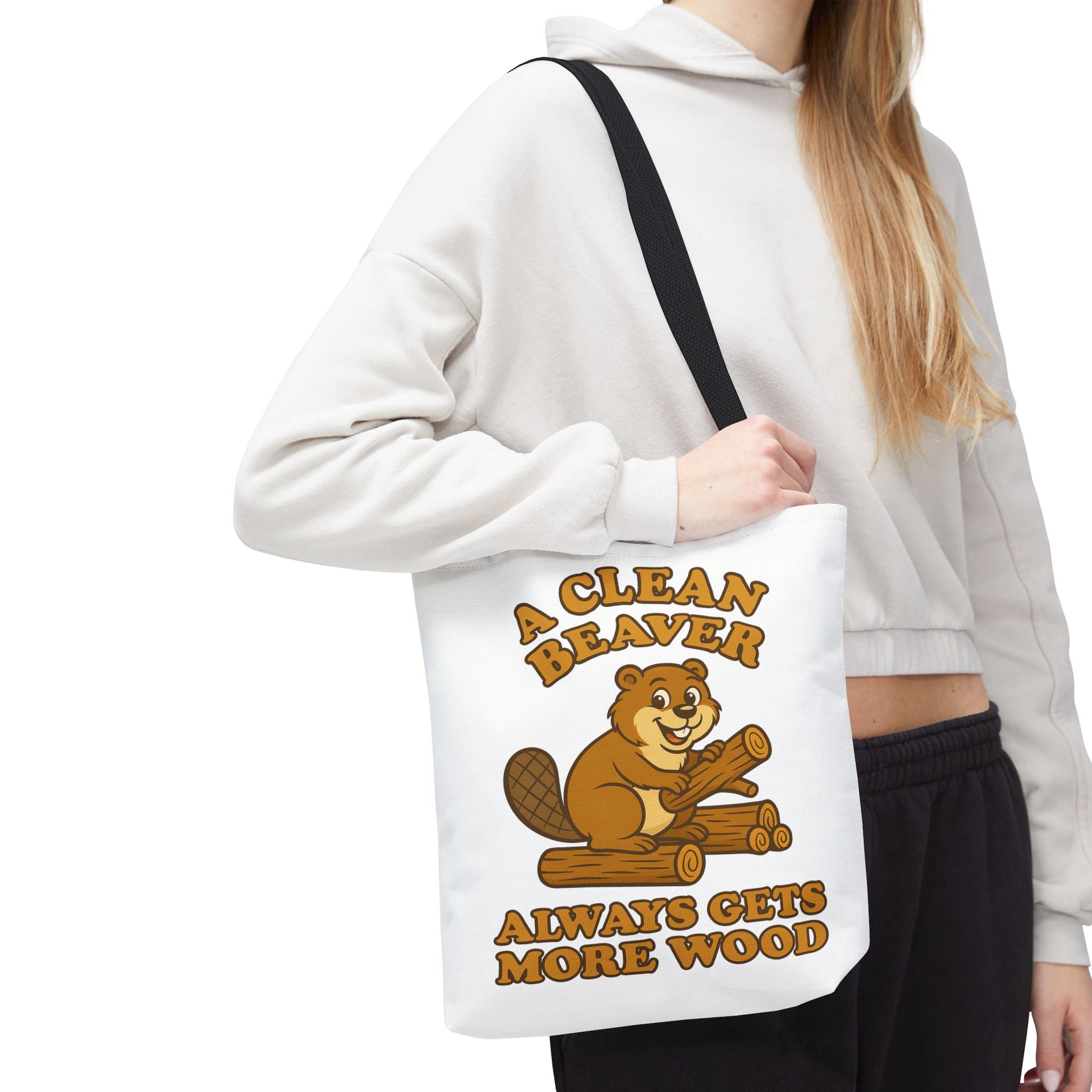 A Clean Beaver Always Gets More Wood Summer Bag