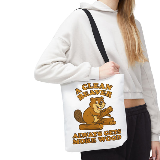 A Clean Beaver Always Gets More Wood Summer Bag