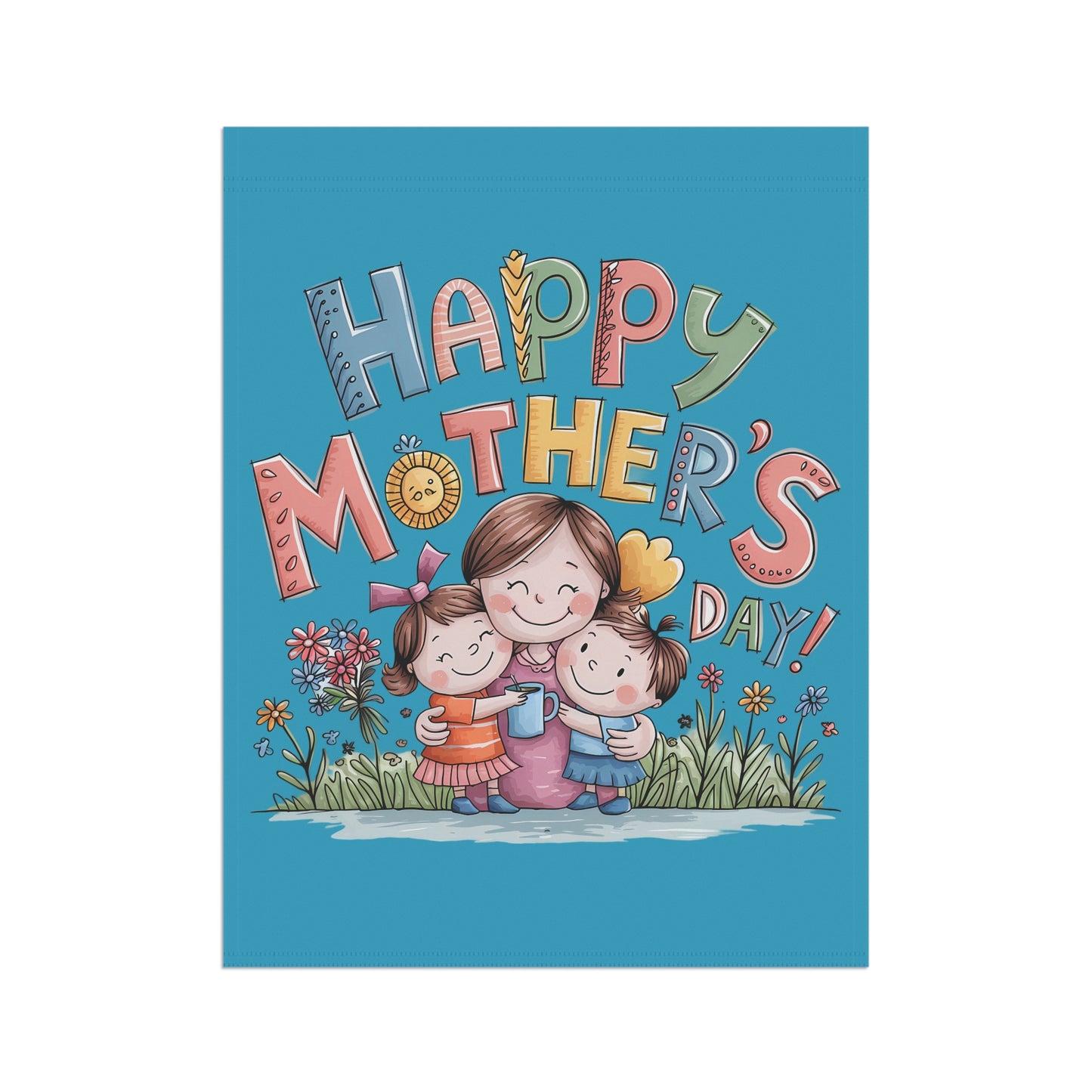 Happy Mother's Day...Whimsical Garden Banner, Playful Outdoor Sign, Dragon Decoration, Unique Yard Art, Sarcastic Home Décor, Garden Humor