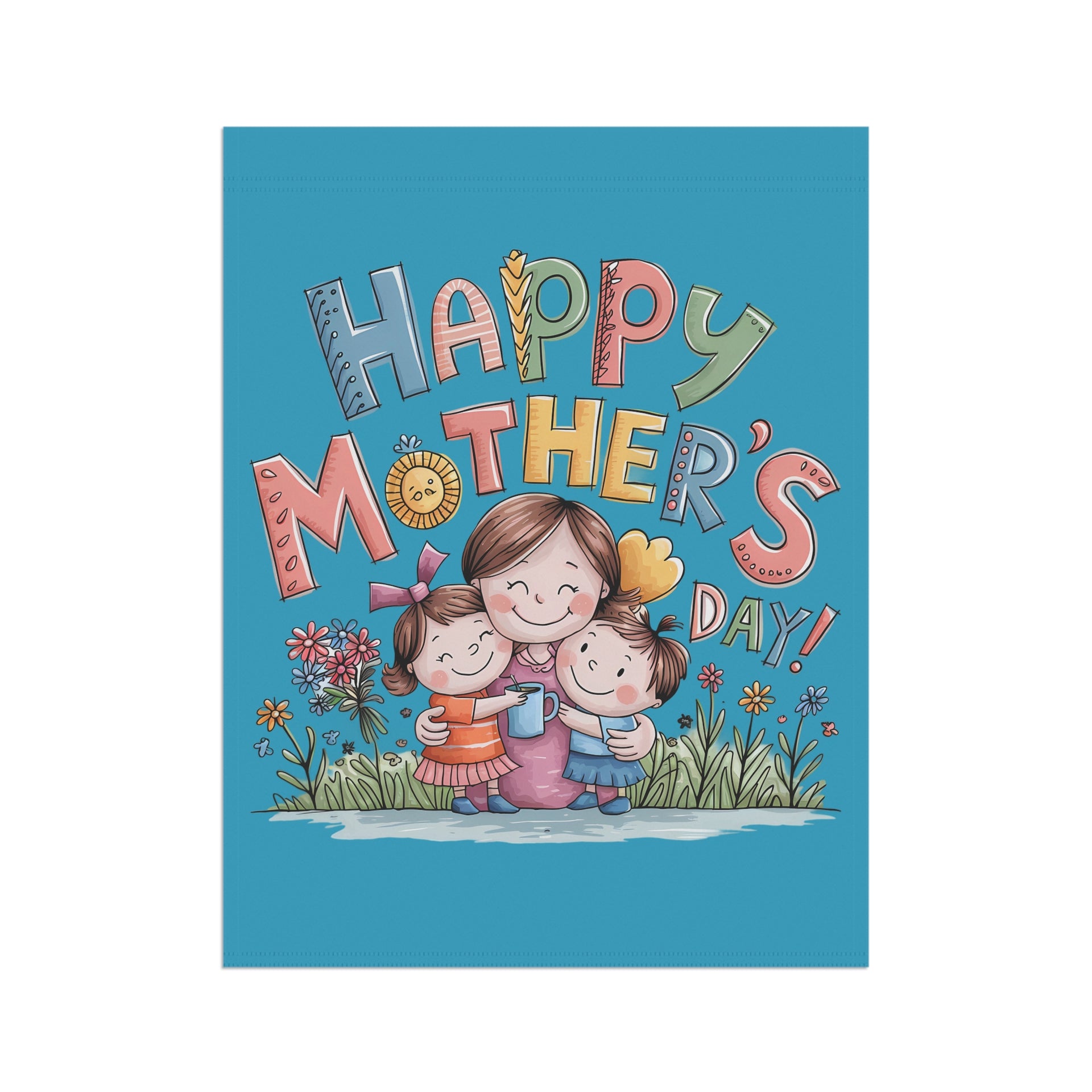 Happy Mother's Day...Whimsical Garden Banner, Playful Outdoor Sign, Dragon Decoration, Unique Yard Art, Sarcastic Home Décor, Garden Humor
