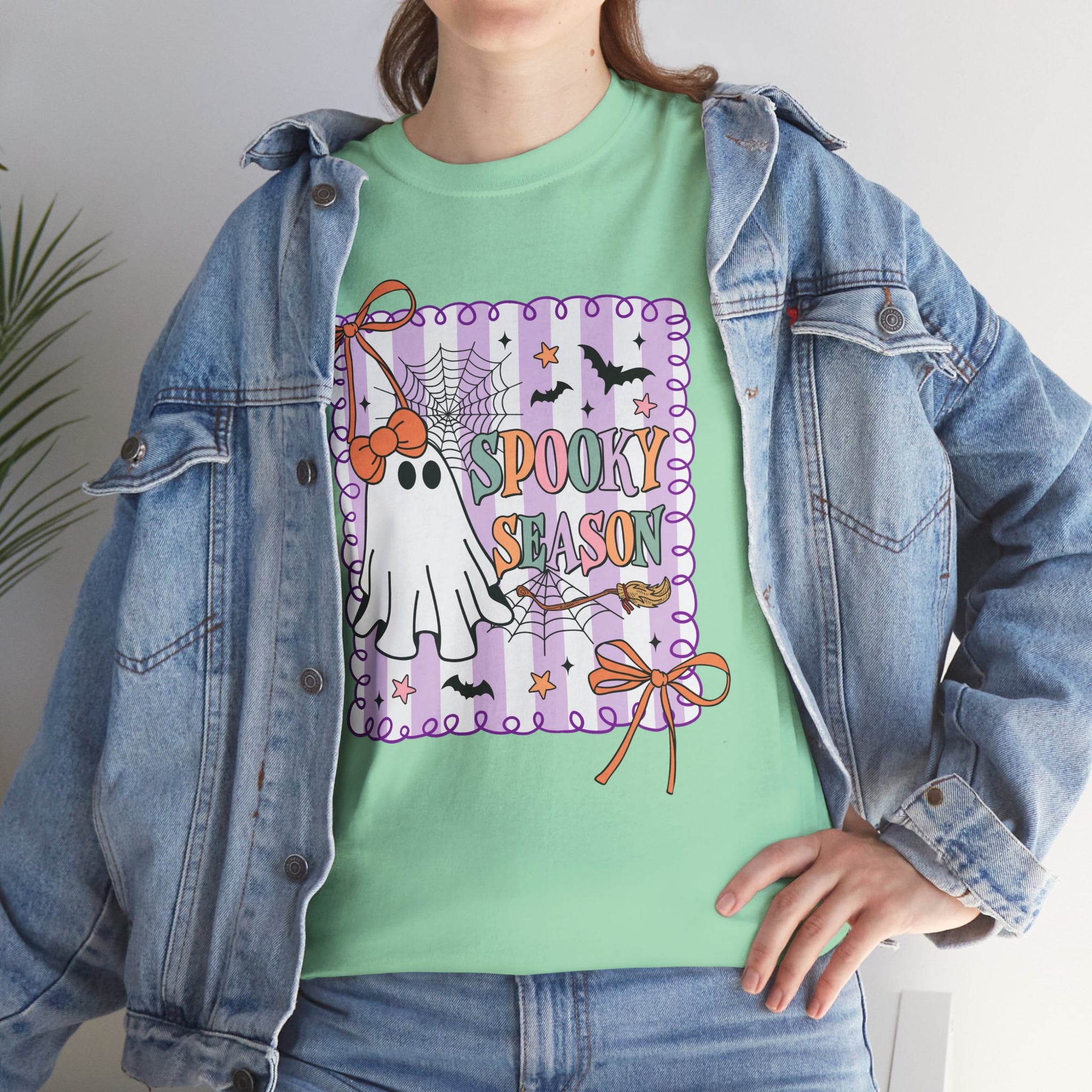 Spooky Season, Coquette Ghost Shirt