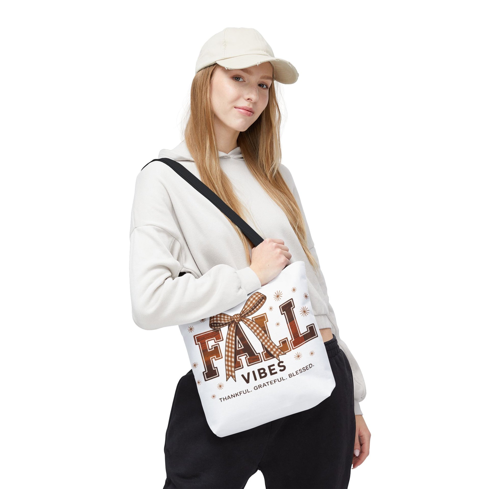 Fall Vibes, Thankful - Grateful - Blessed, Fall Bag, Halloween Shirt, Halloween Bag, Cute Halloween Must Halloween, Retro Halloween Bag