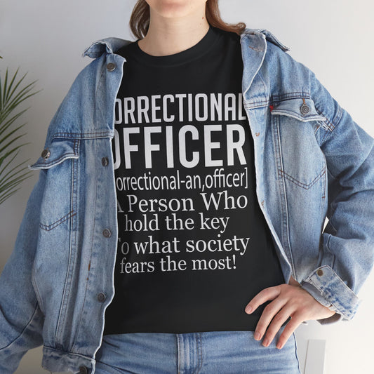 Correctional Officer A Person That Holds The Key To What Society Fears The Most