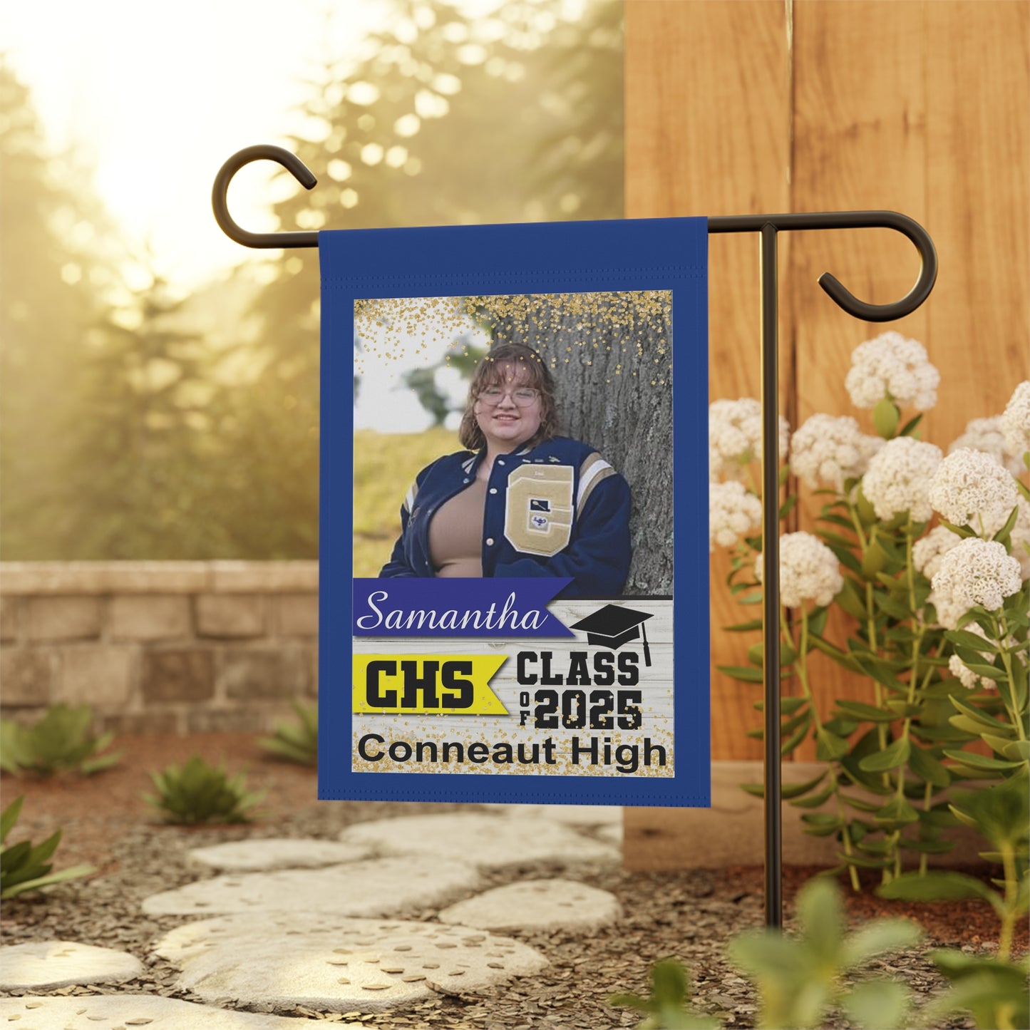 Samantha Jones Class Of 2025 Congratulations!!!! Order your custom flag   24.5x32