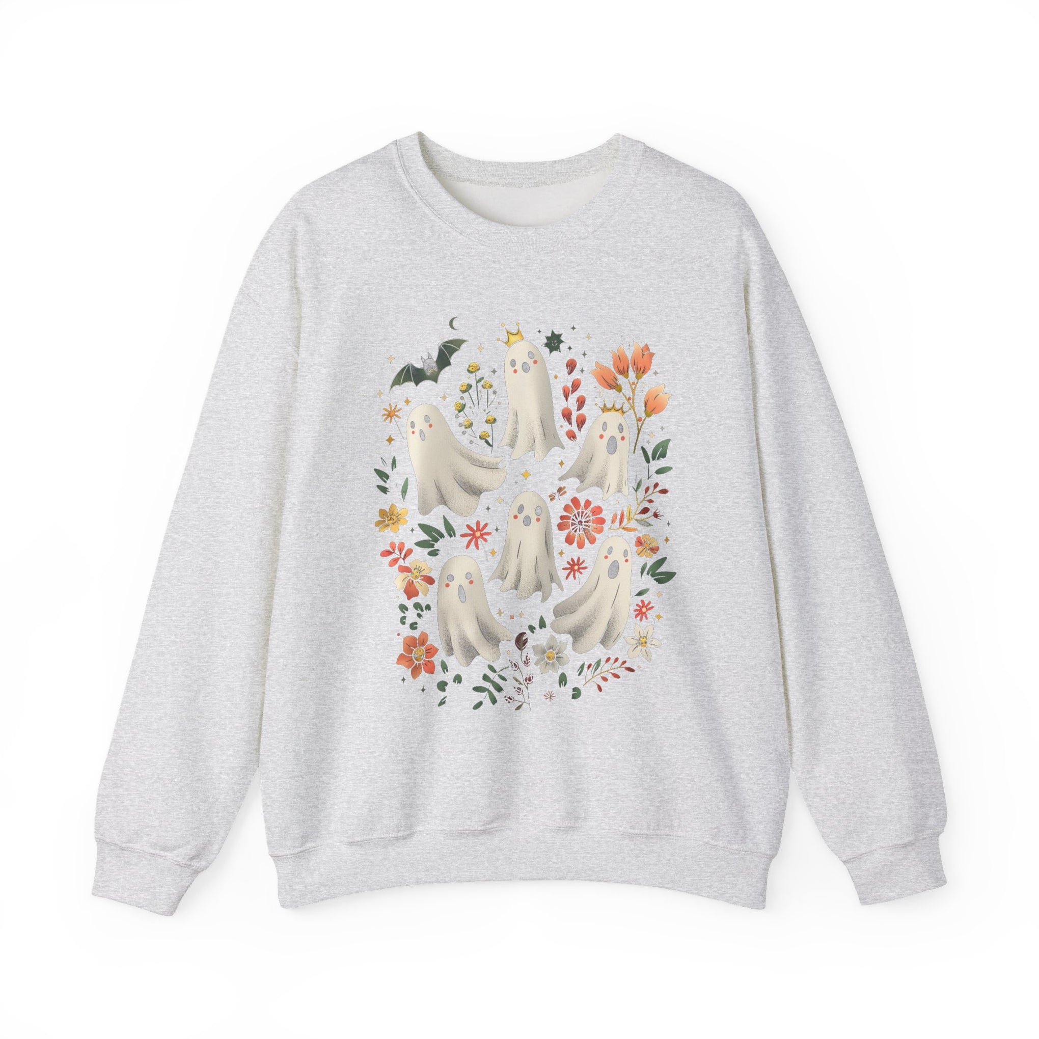 Ghost Spooky Season Pumpkin Halloween Sweatshirt, Halloween Sweatshirt