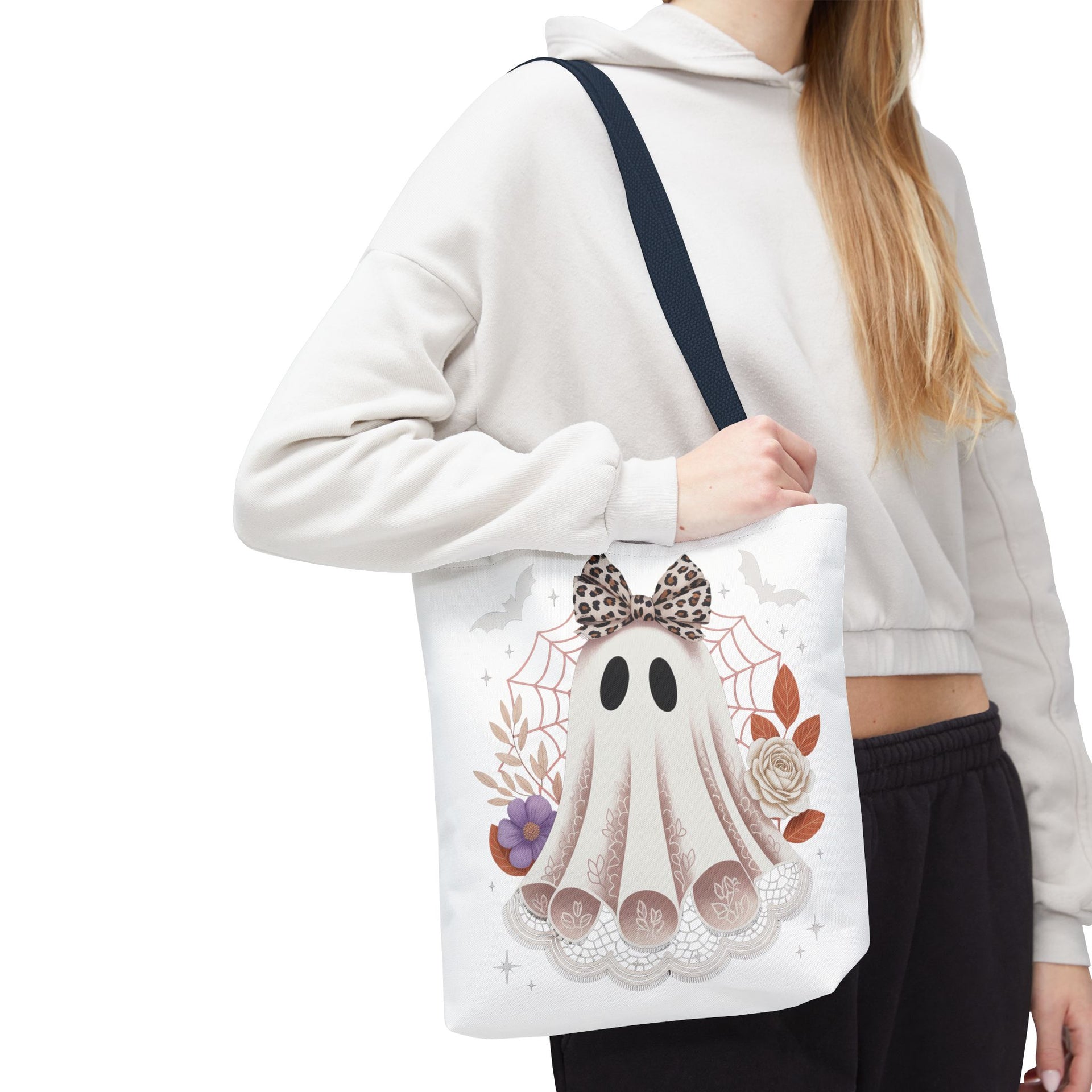 Ghost Lace Bow, Boo Ghost Bag