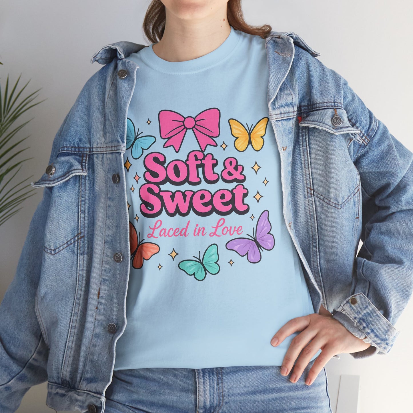 Soft and sweet, laced in love