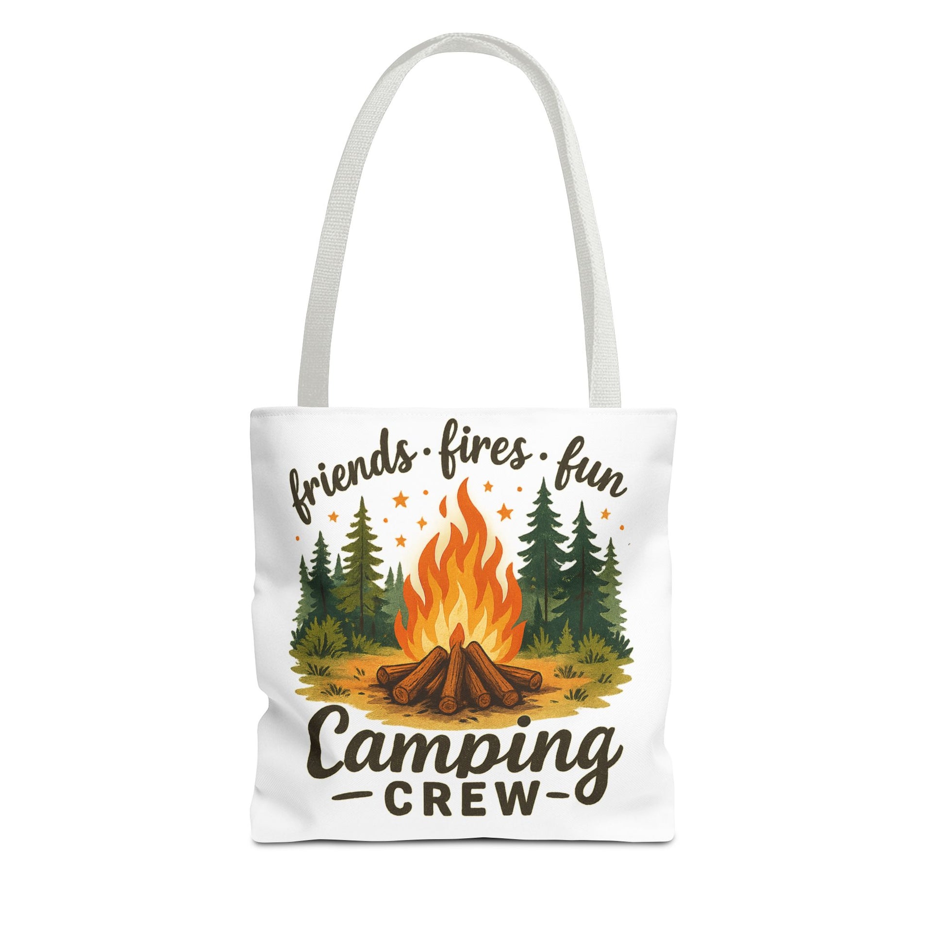 Friends Fire Fun Camping Crew Bag
