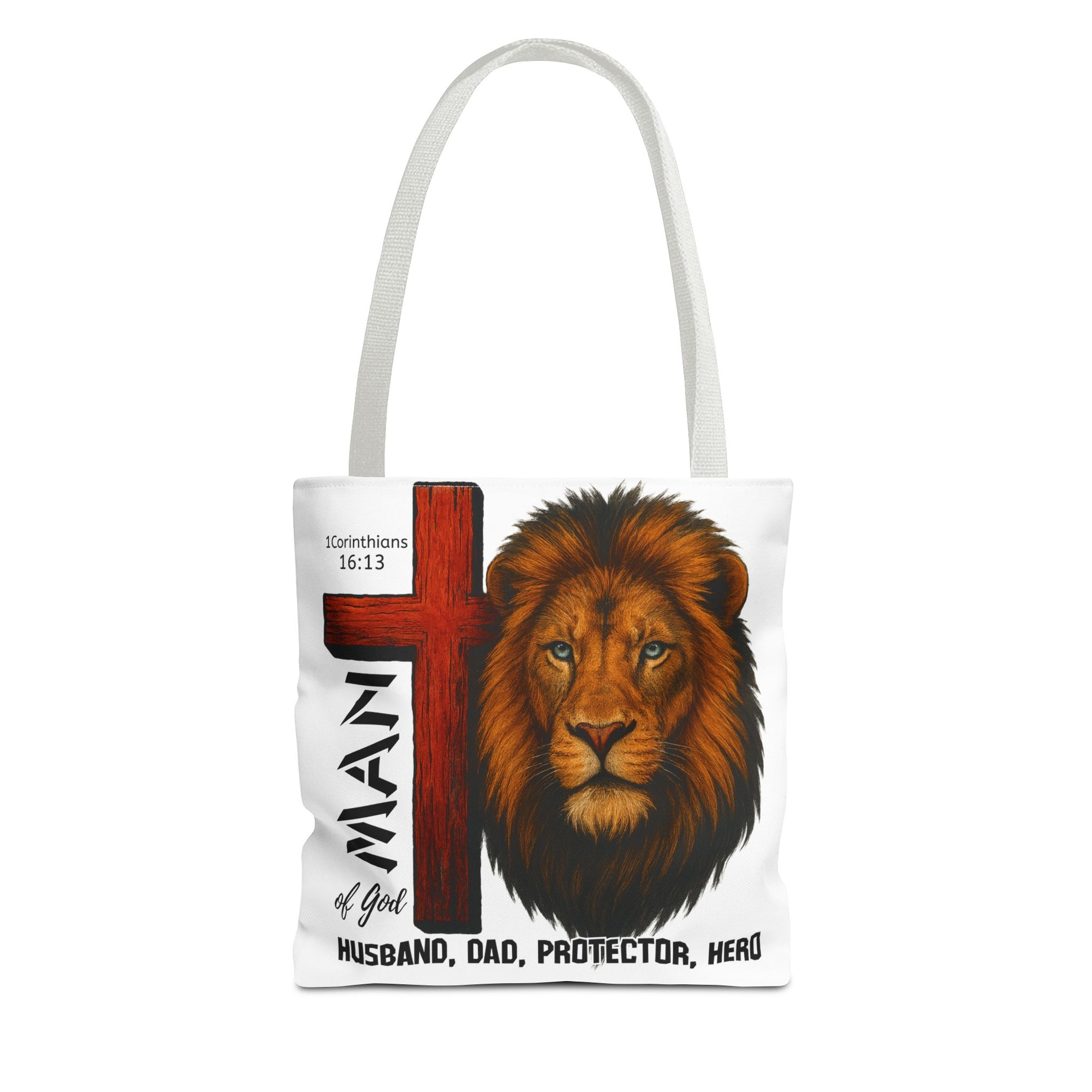 Man of god, Husband, Dad, Protector, Hero Summer bag