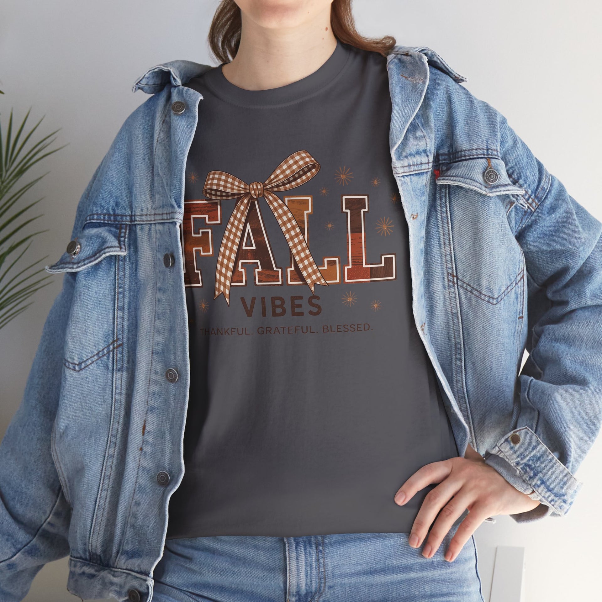 Fall Vibes, Thankful - Grateful - Blessed, Fall T-Shirt, Fall, Autumn Shirt, Halloween Shirt