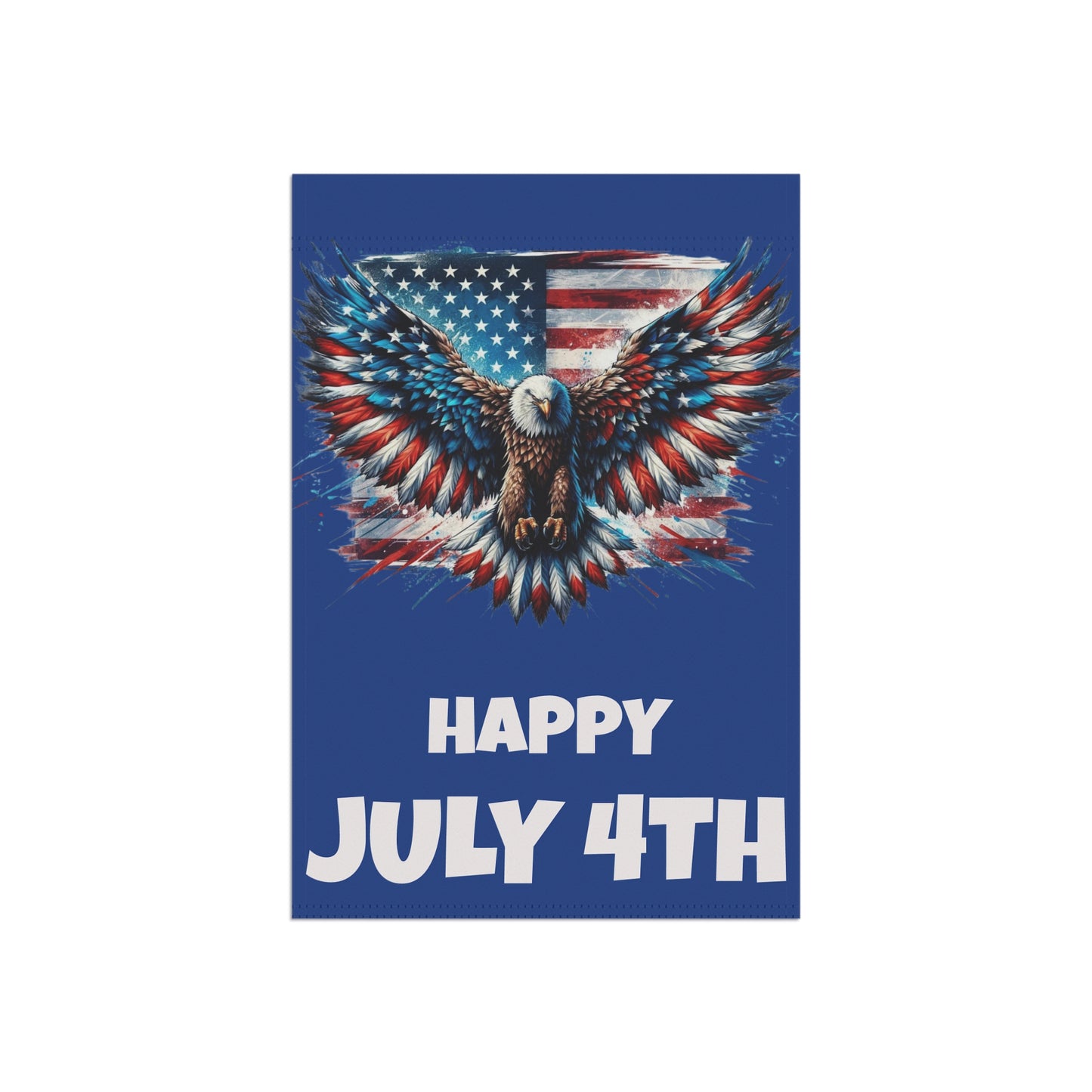 Happy July 4TH...Whimsical Garden Banner, Playful Outdoor Sign, Dragon Decoration, Unique Yard Art, Sarcastic Home Décor, Garden Humor