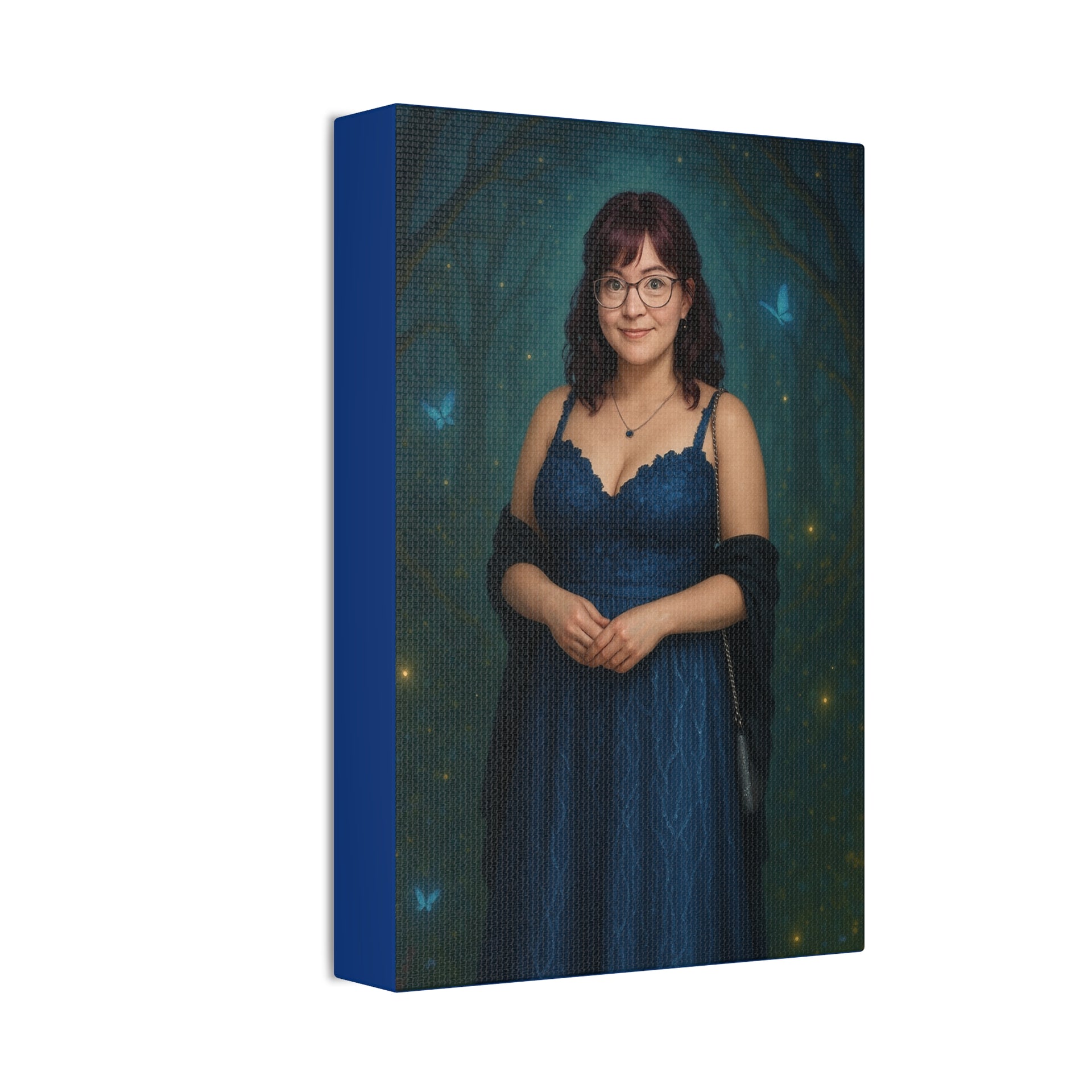 12x8 Custom Wall Art Whimsical Butterfly Canvas Art - 1.5' Stretched Wall Décor