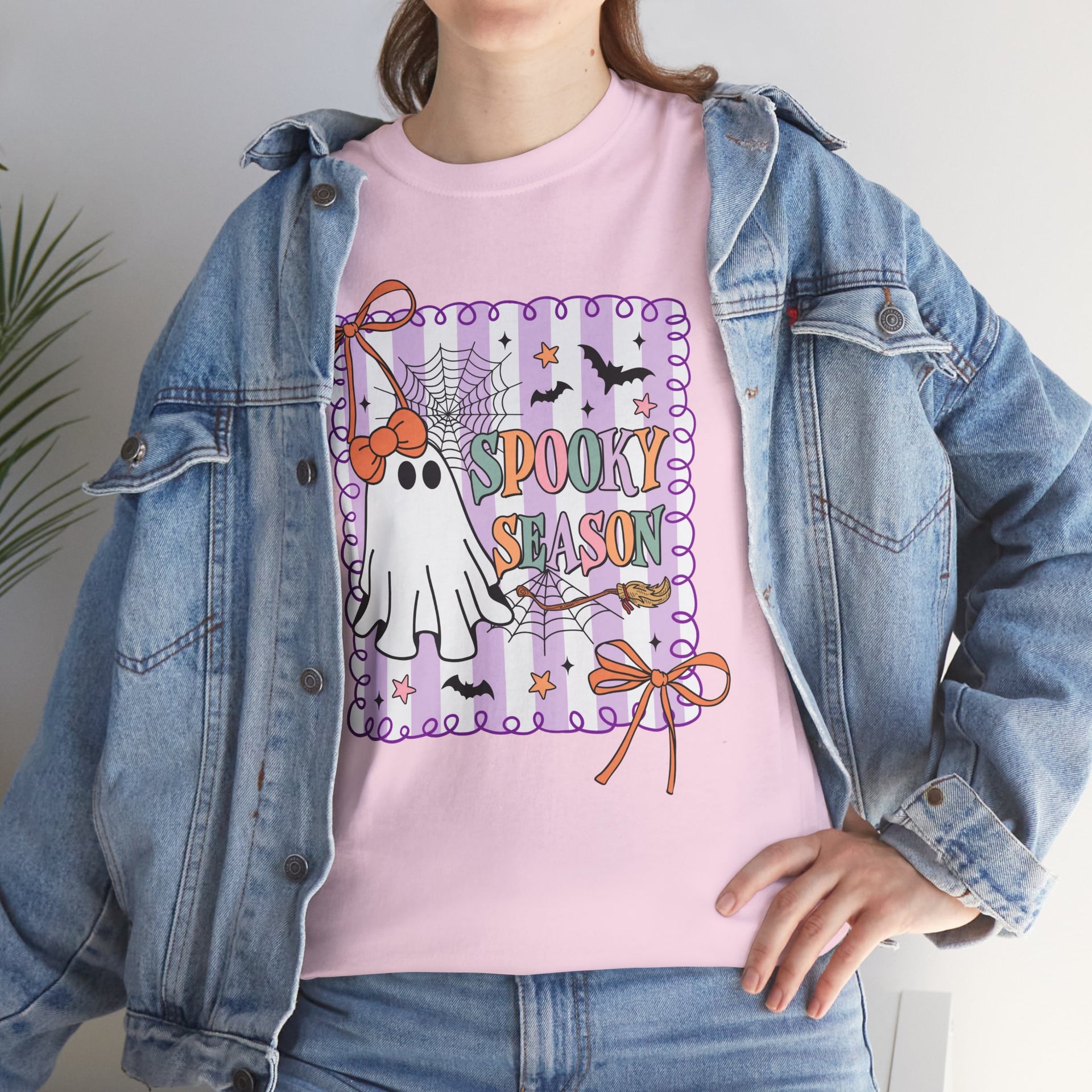 Spooky Season, Coquette Ghost Shirt