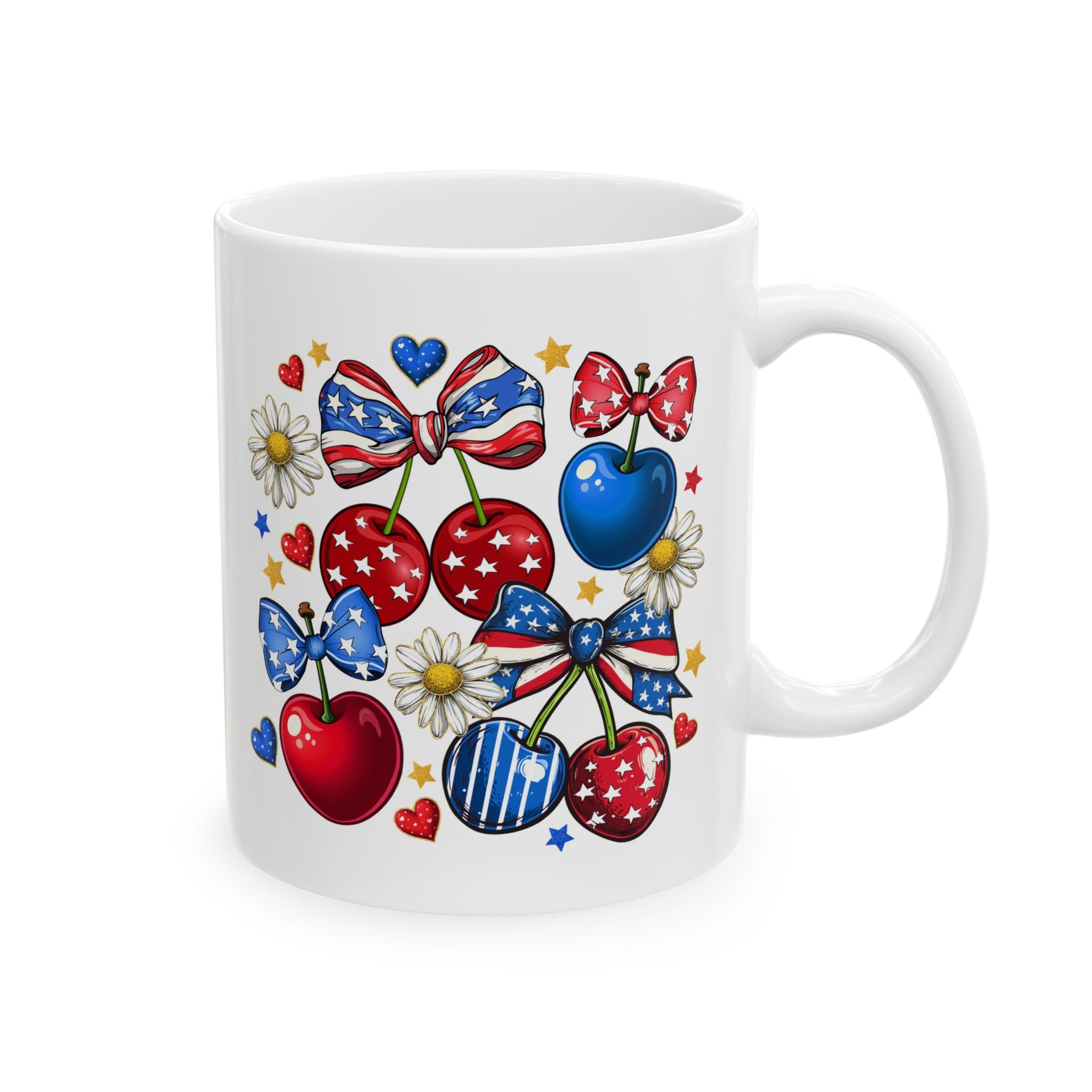 Patriotic Cherry, 4th of July, Cup