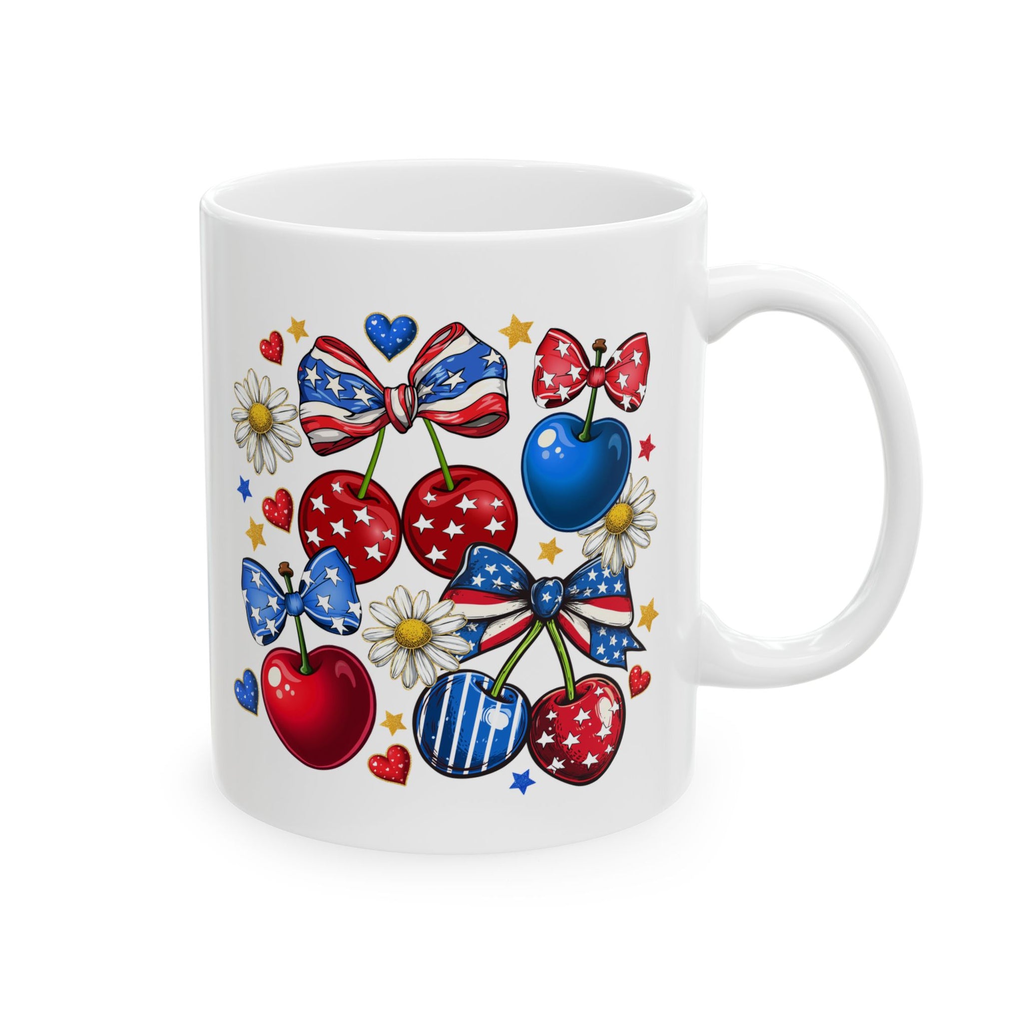 Patriotic Cherry, 4th of July, Cup