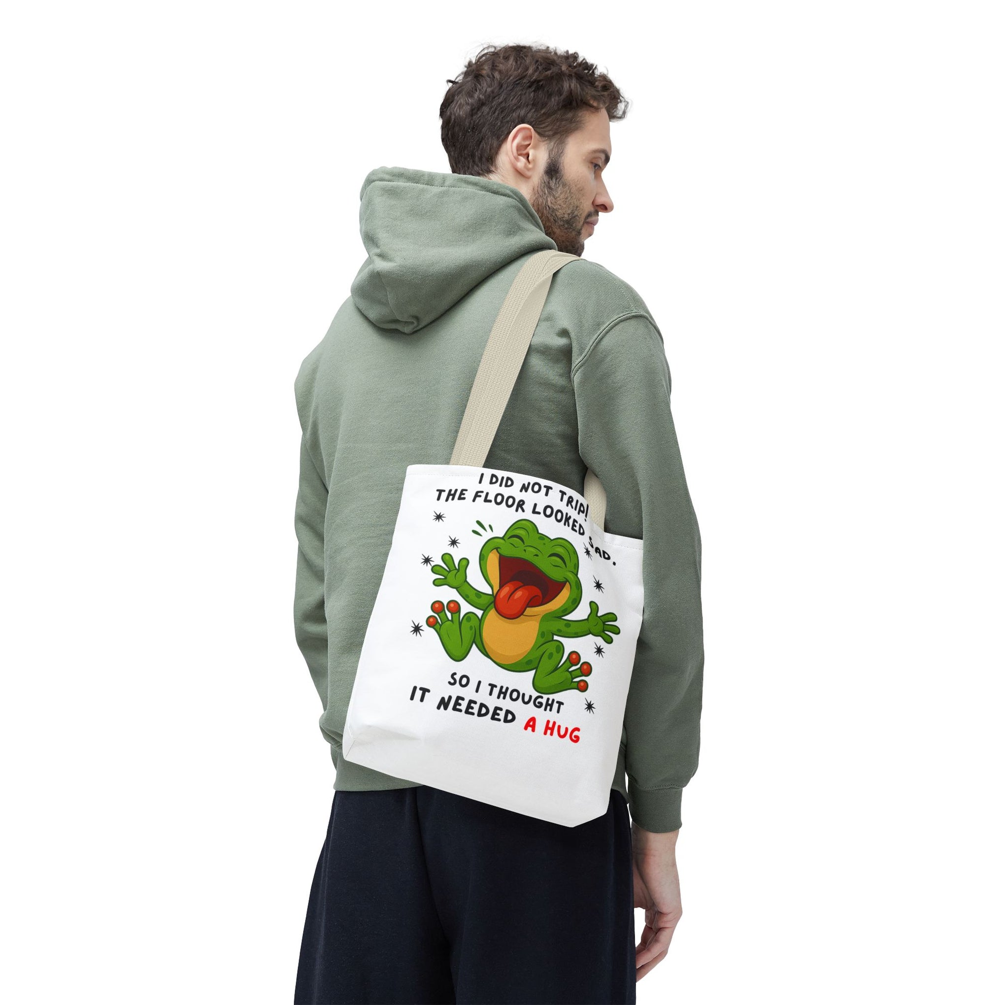 I did not trip the floor looked sad so I thought it needed a hug Summer bag