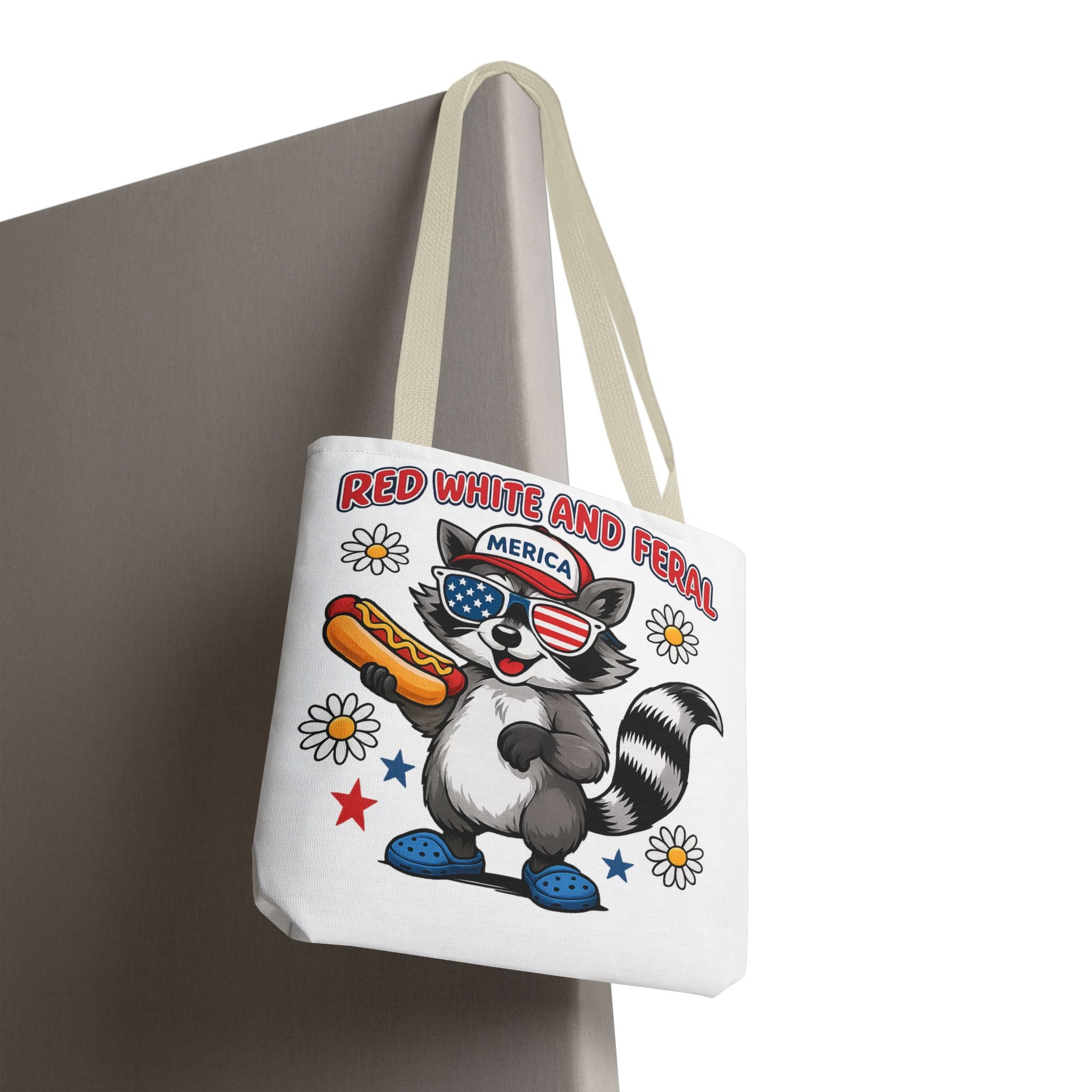 Red, White and Feral Summer Bag