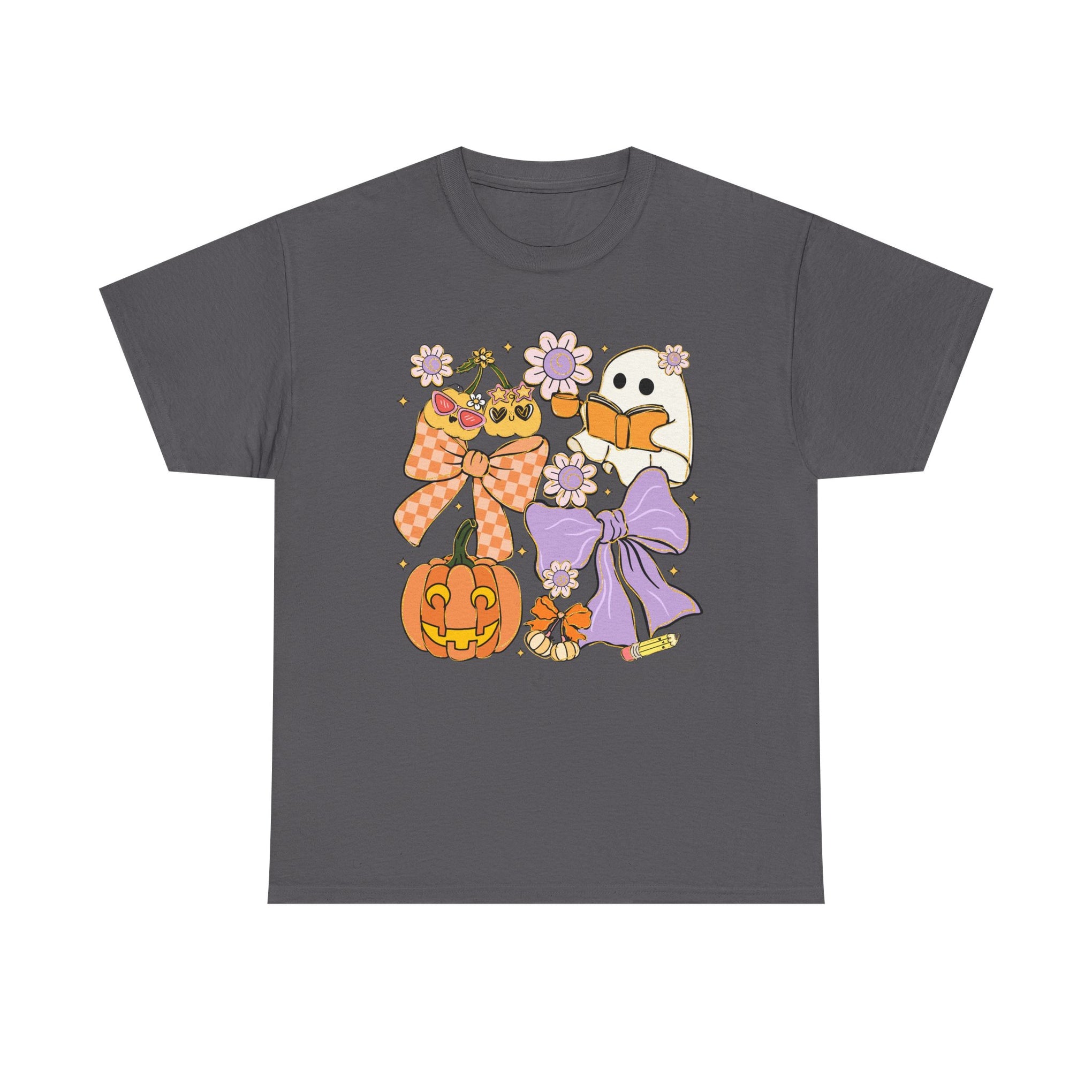 Spooky Teacher Halloween Coquette T-Shirt