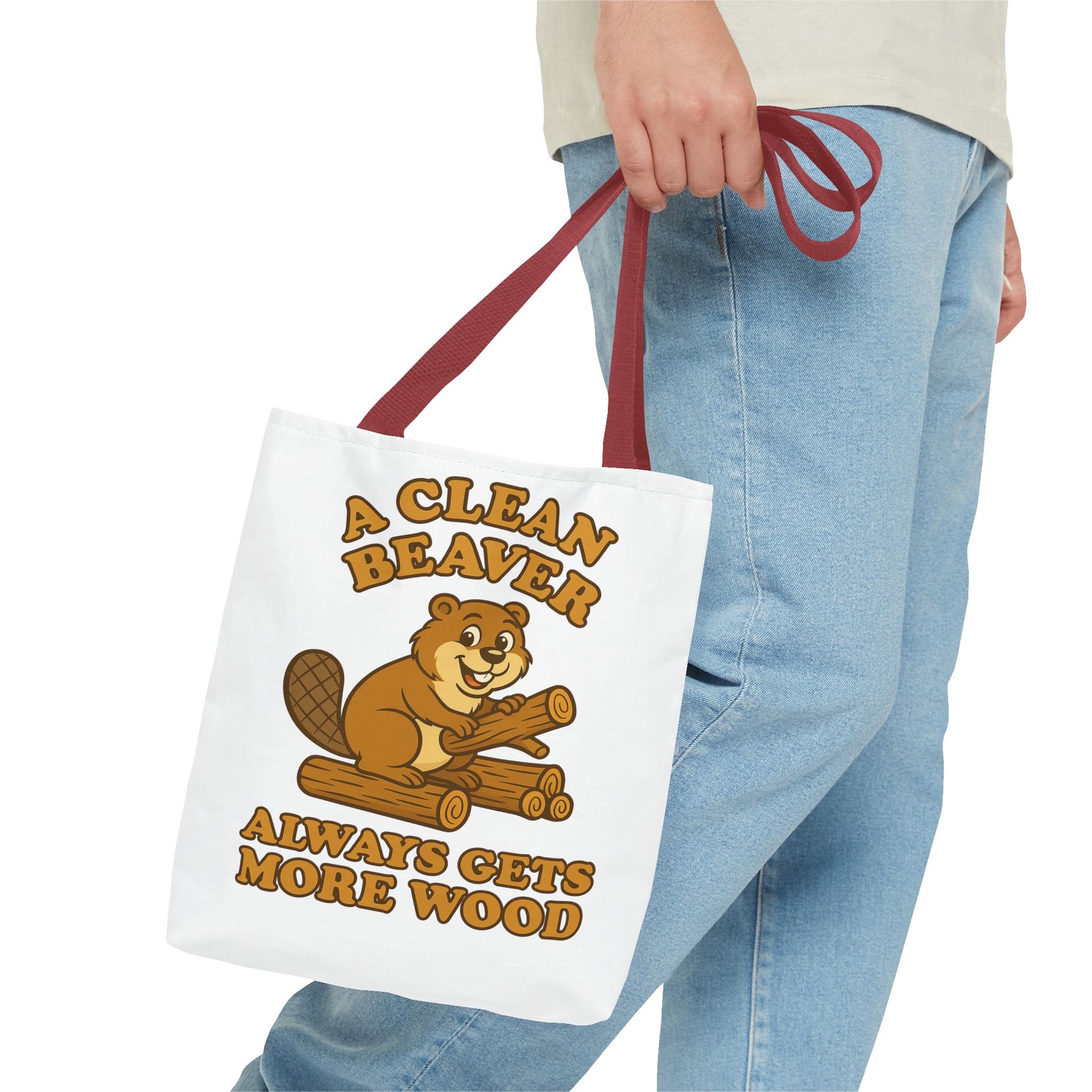 A Clean Beaver Always Gets More Wood Summer Bag
