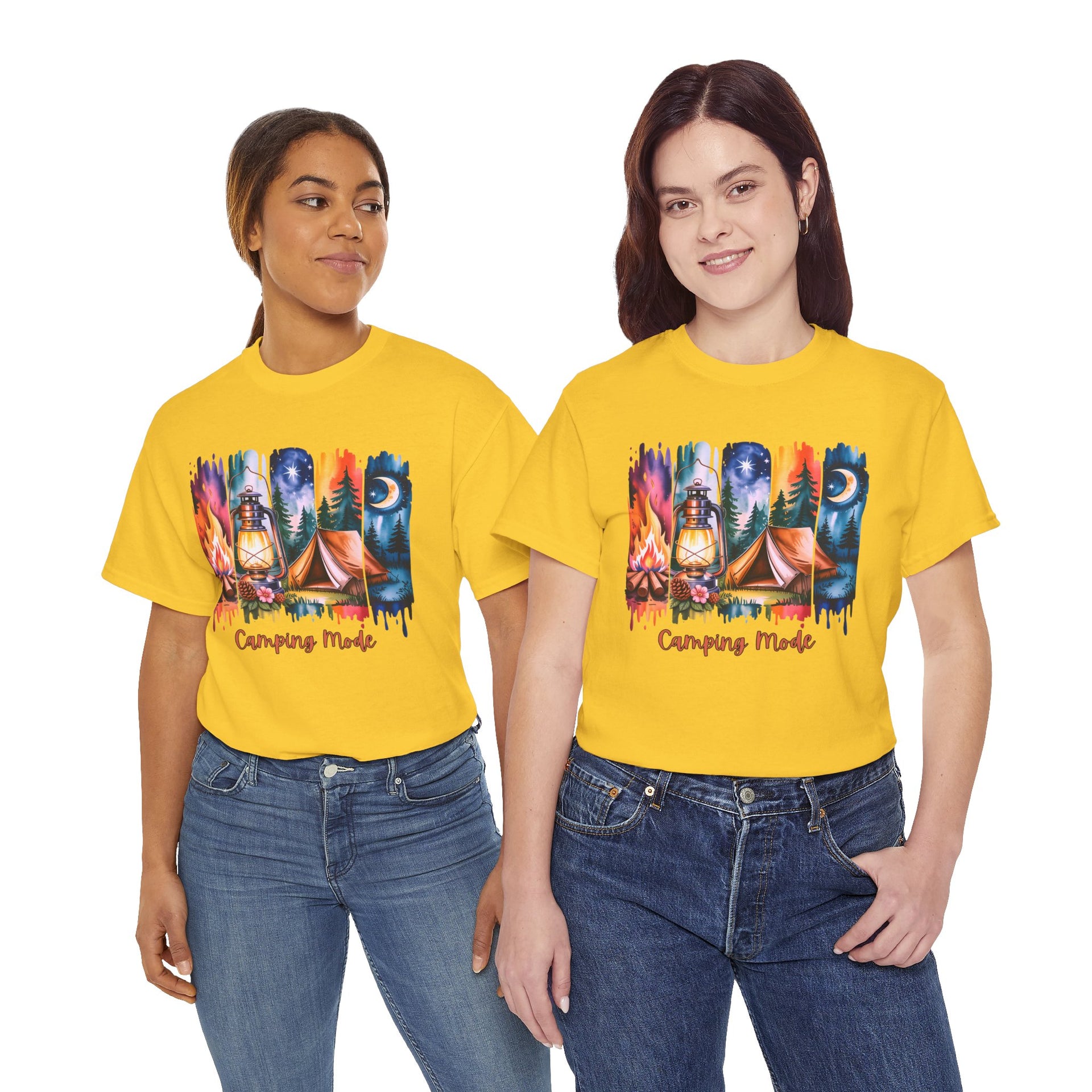 Camping Mode brush stroke T-Shirt