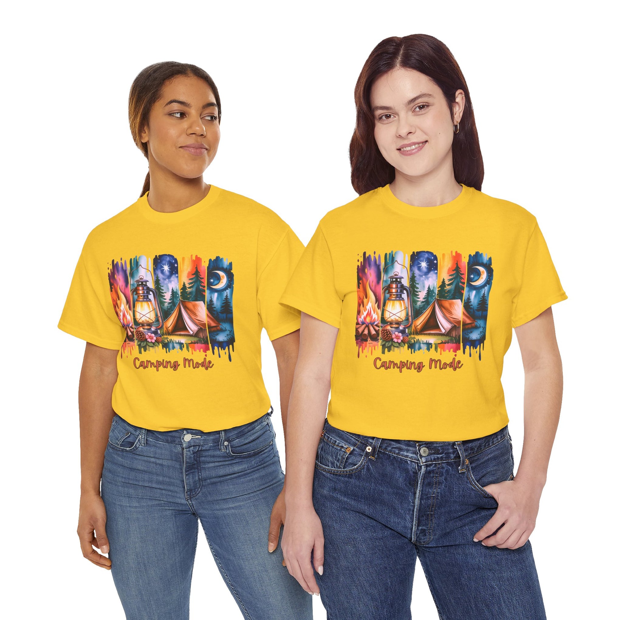 Camping Mode brush stroke T-Shirt