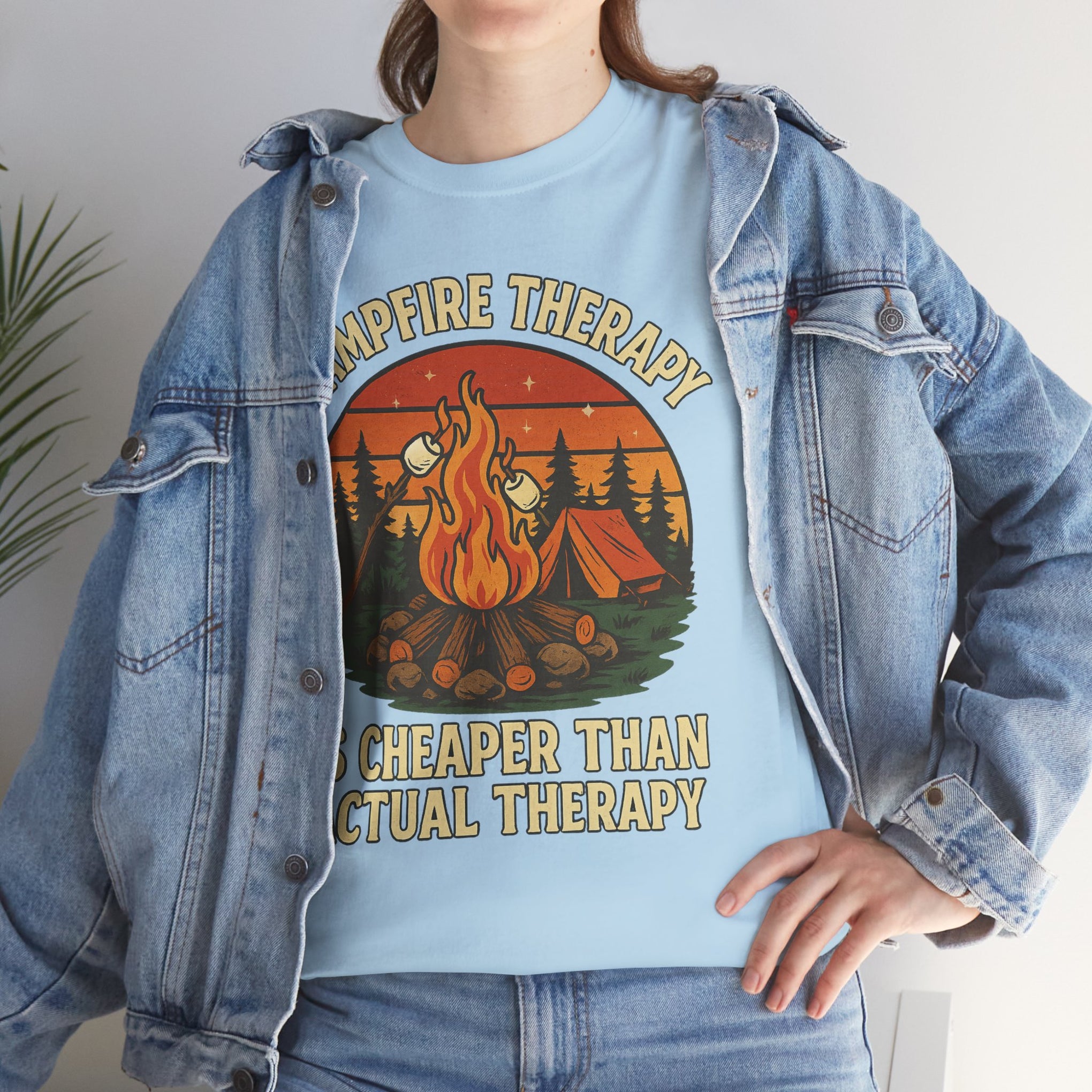 Campfire therapy is cheaper than actual therapy