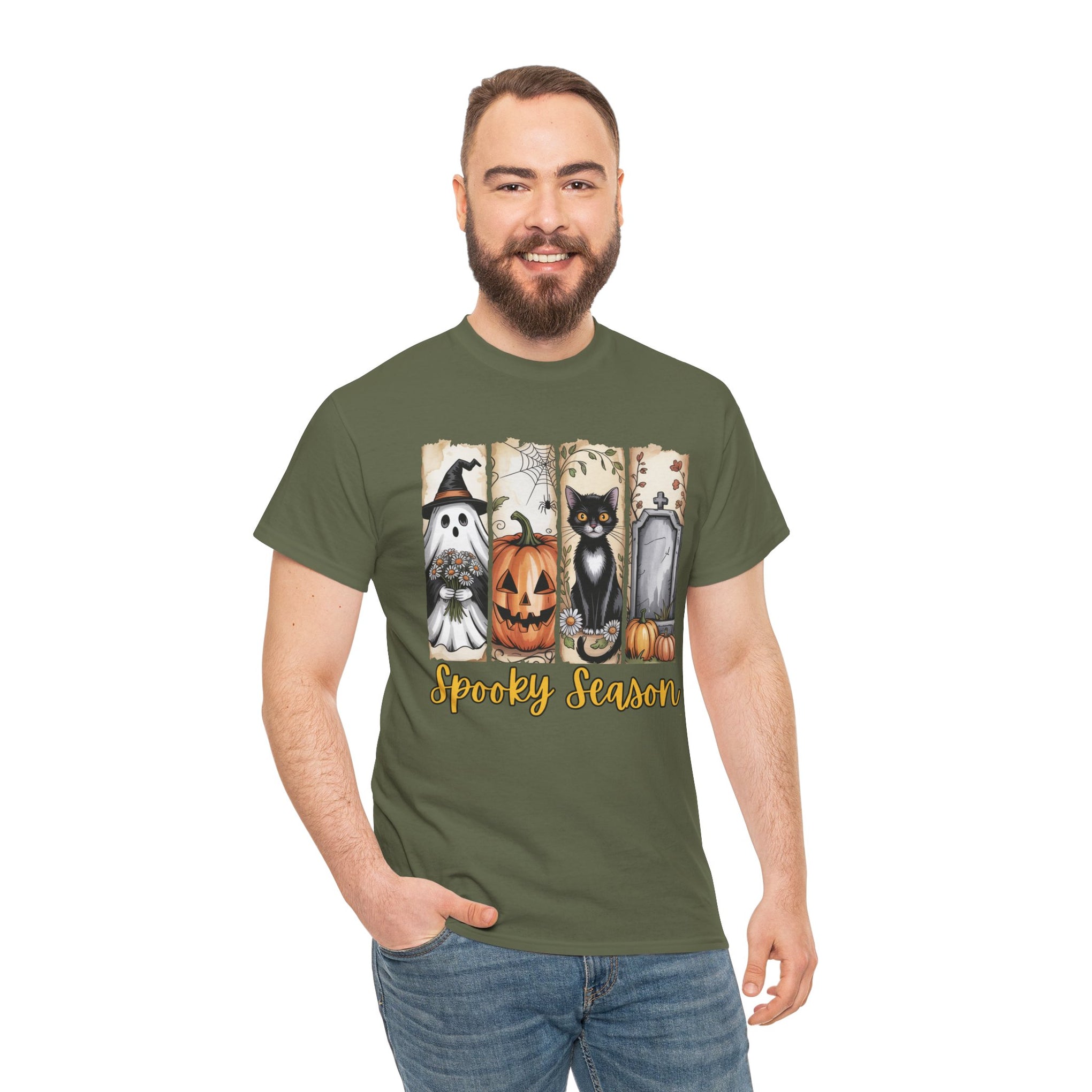 Spooky Season, Brushstroke Halloween, Halloween Shirt