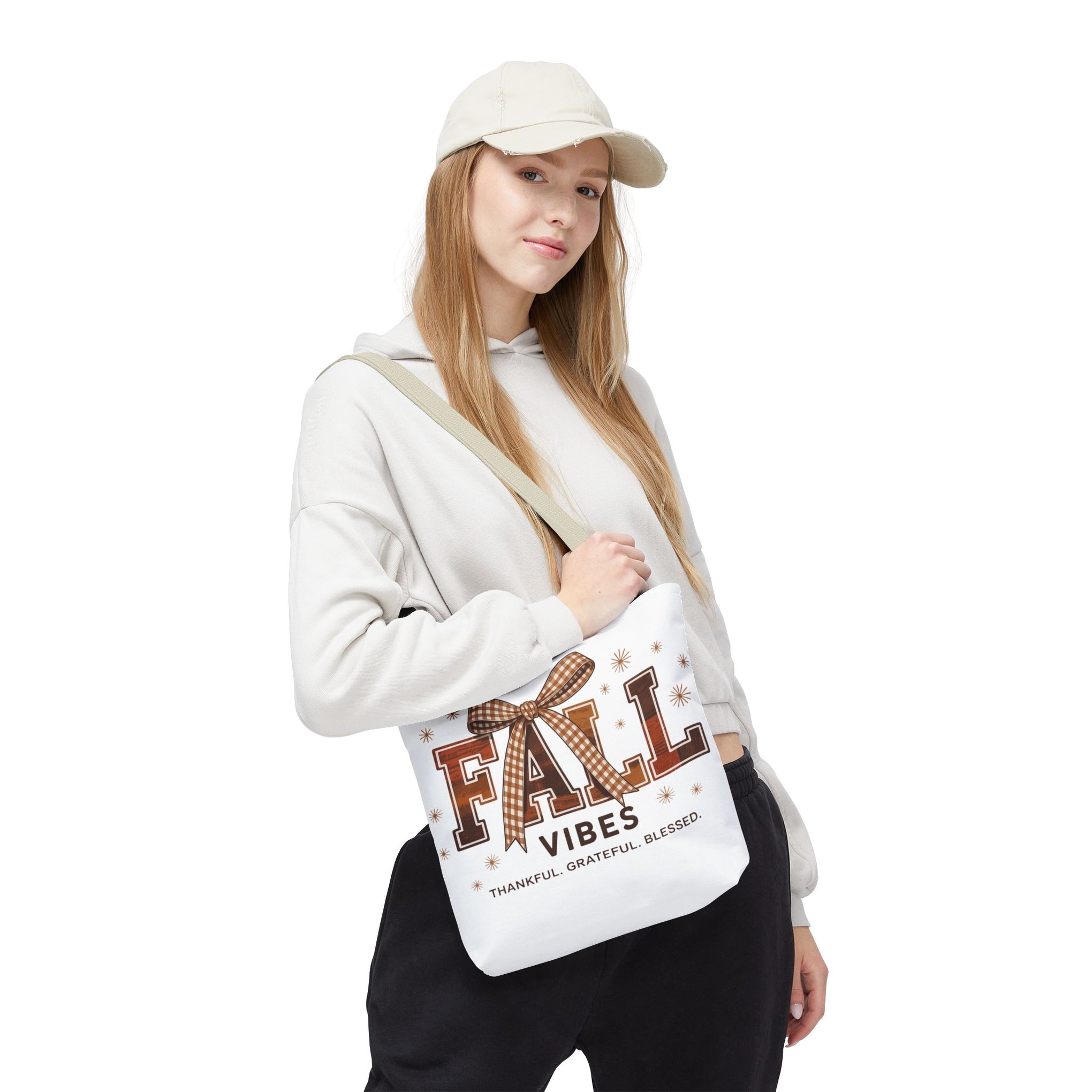 Fall Vibes, Thankful - Grateful - Blessed, Fall Bag, Halloween Shirt, Halloween Bag, Cute Halloween Must Halloween, Retro Halloween Bag
