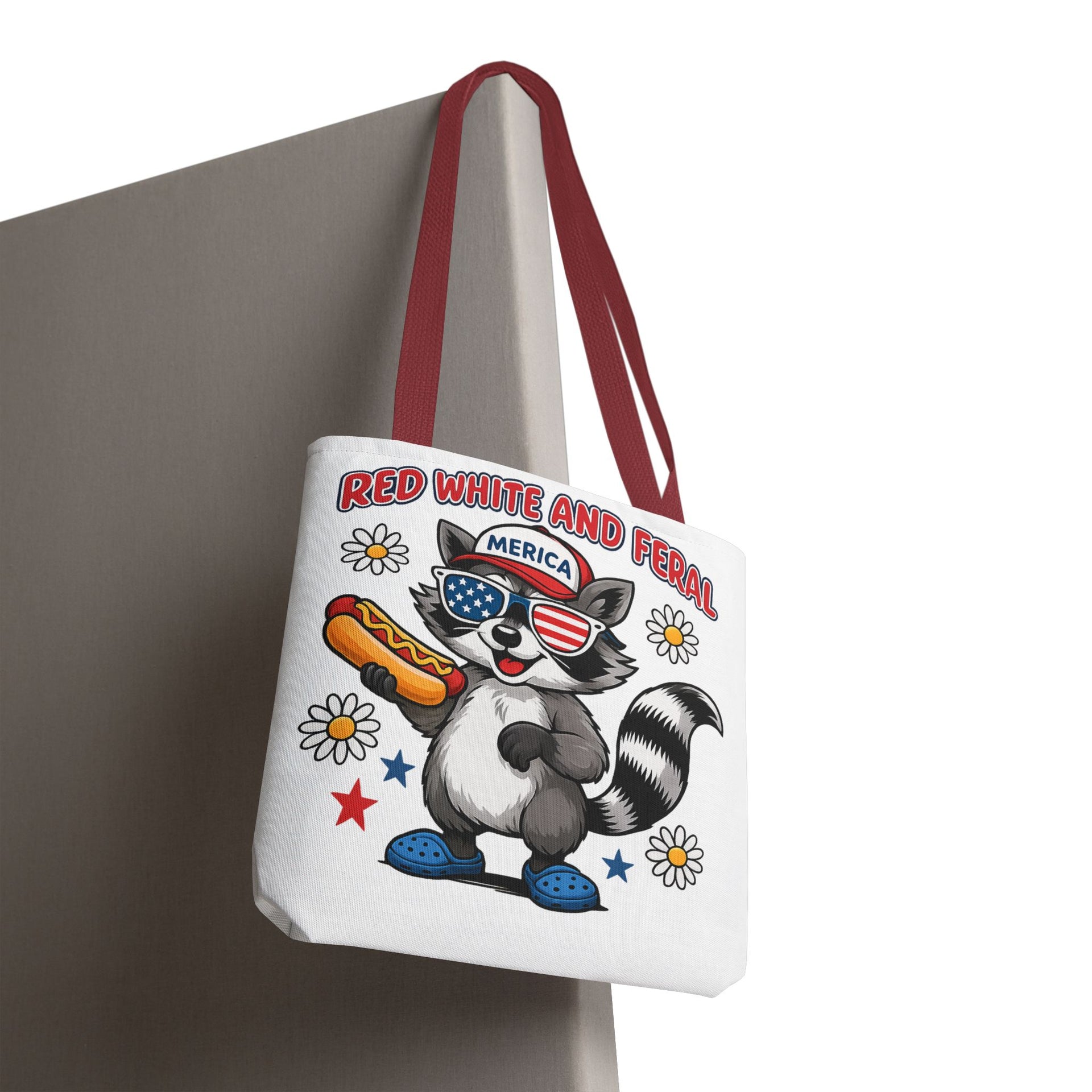 Red, White and Feral Summer Bag