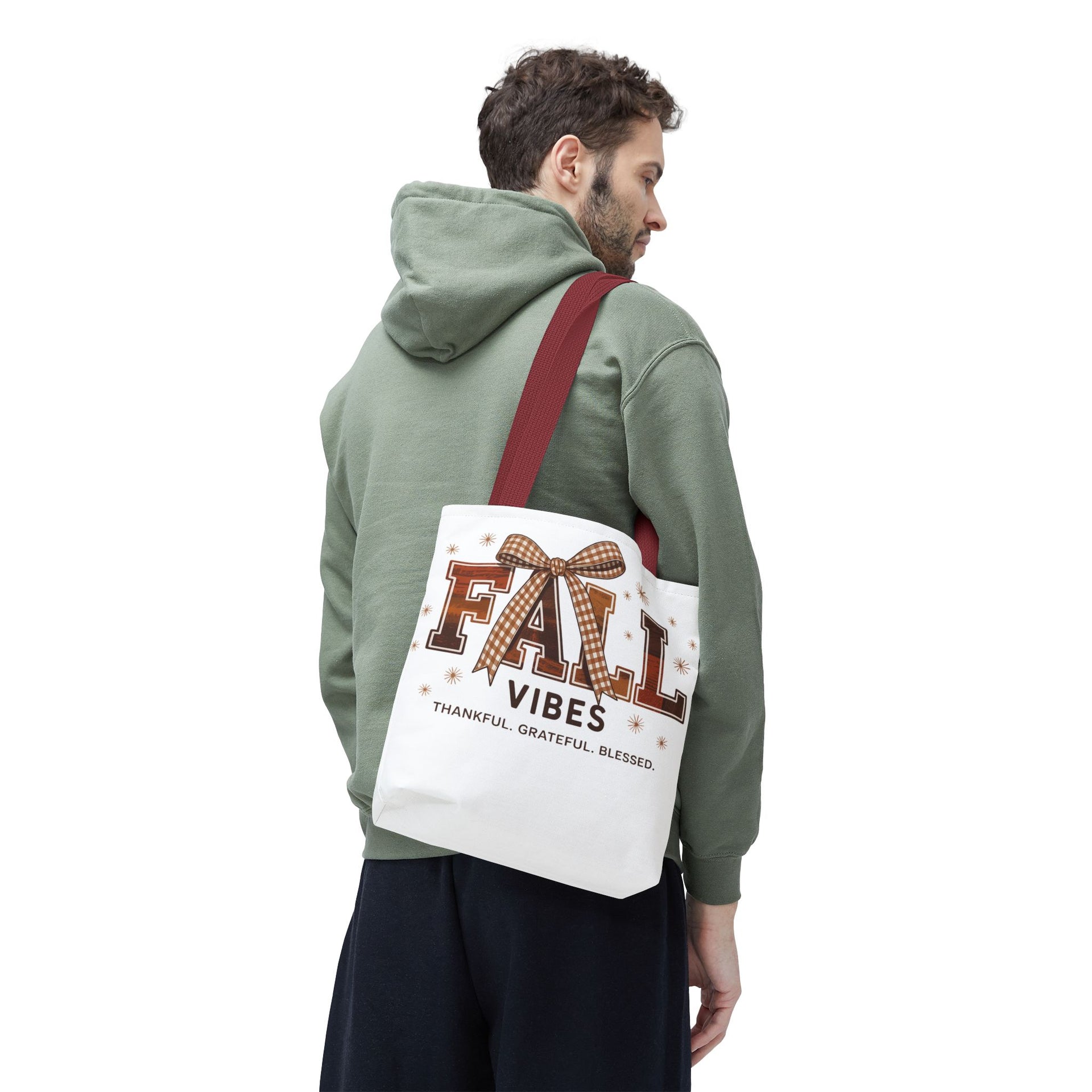 Fall Vibes, Thankful - Grateful - Blessed, Fall Bag, Halloween Shirt, Halloween Bag, Cute Halloween Must Halloween, Retro Halloween Bag