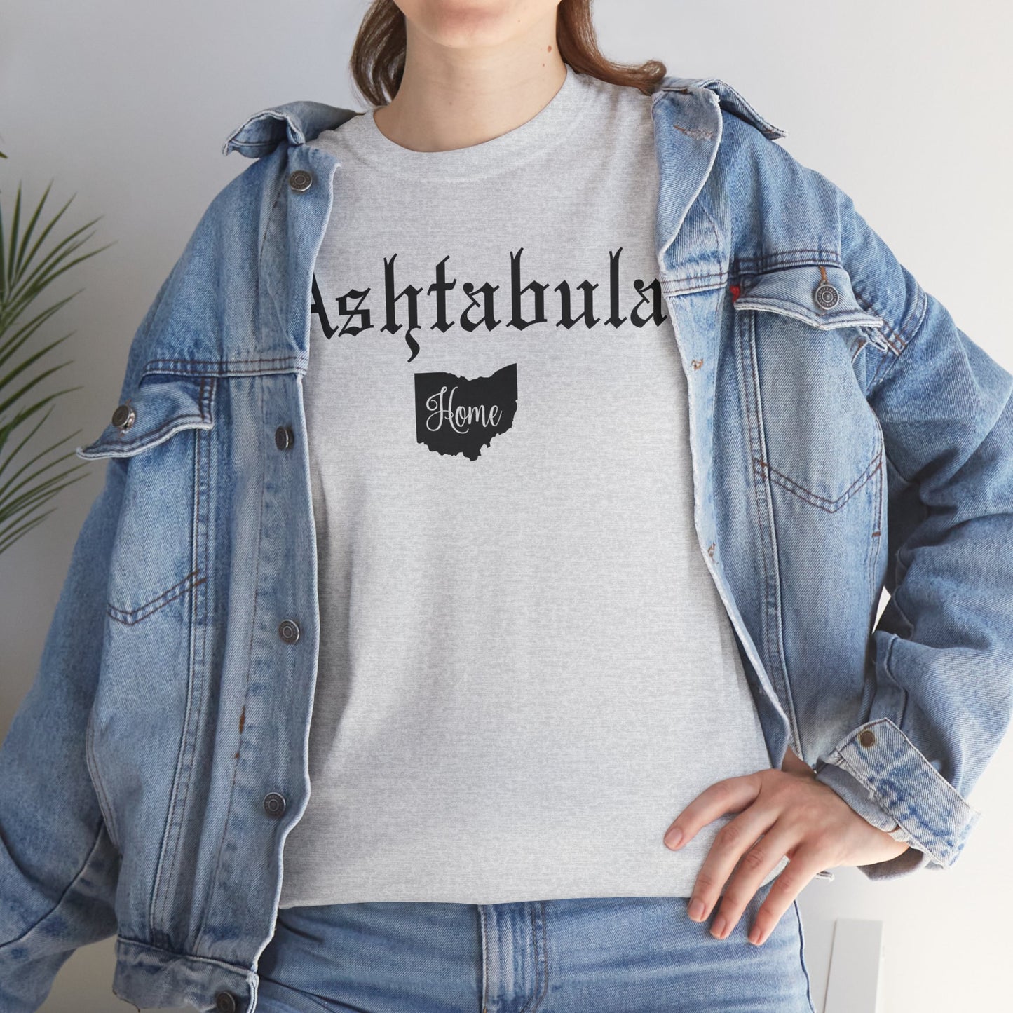 Ashtabula Home Tee Shirt, Unisex Cotton Shirt, Movie Lovers Apparel, Cozy Family Tee