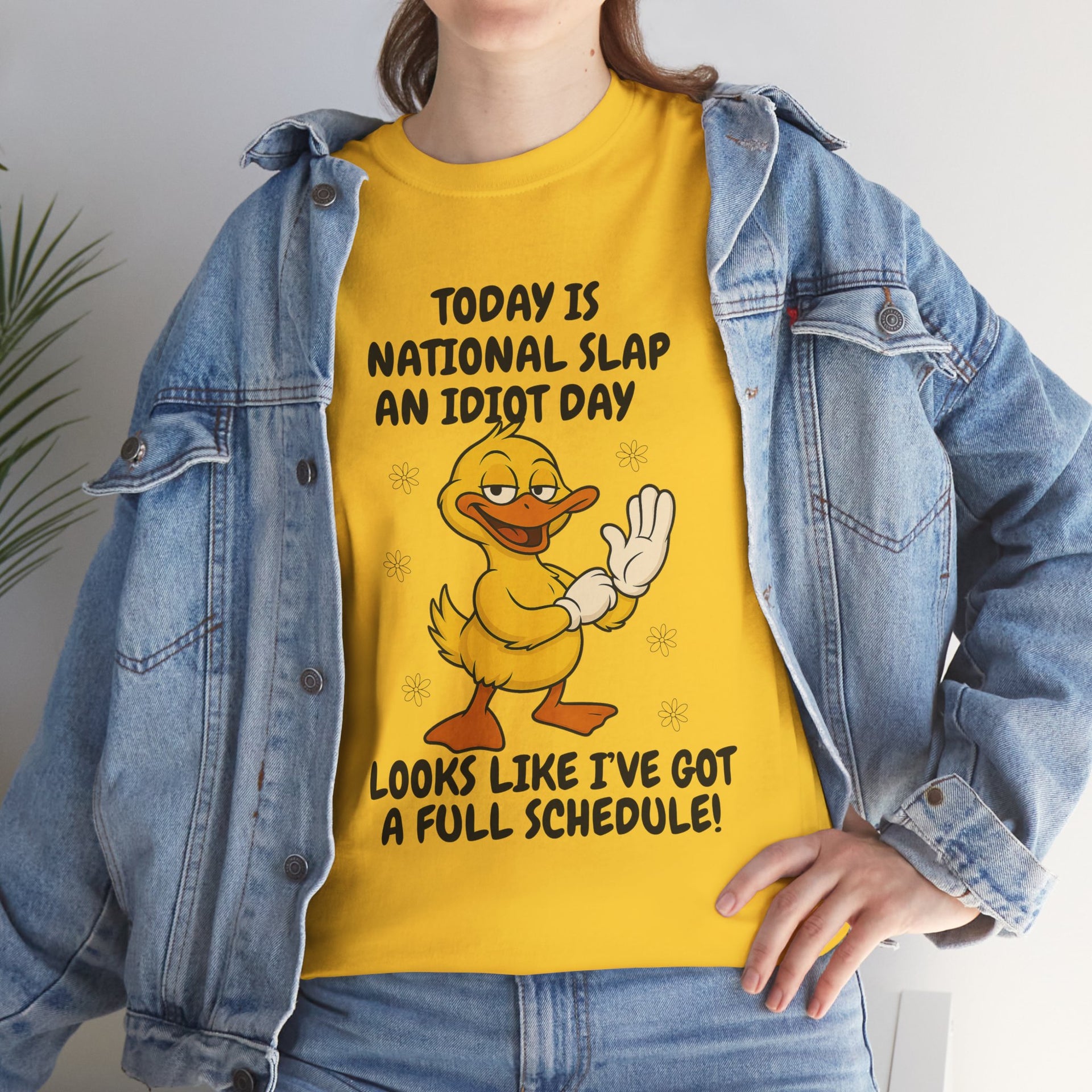 Today is national slap an idiot day looks like I've got a full schedule