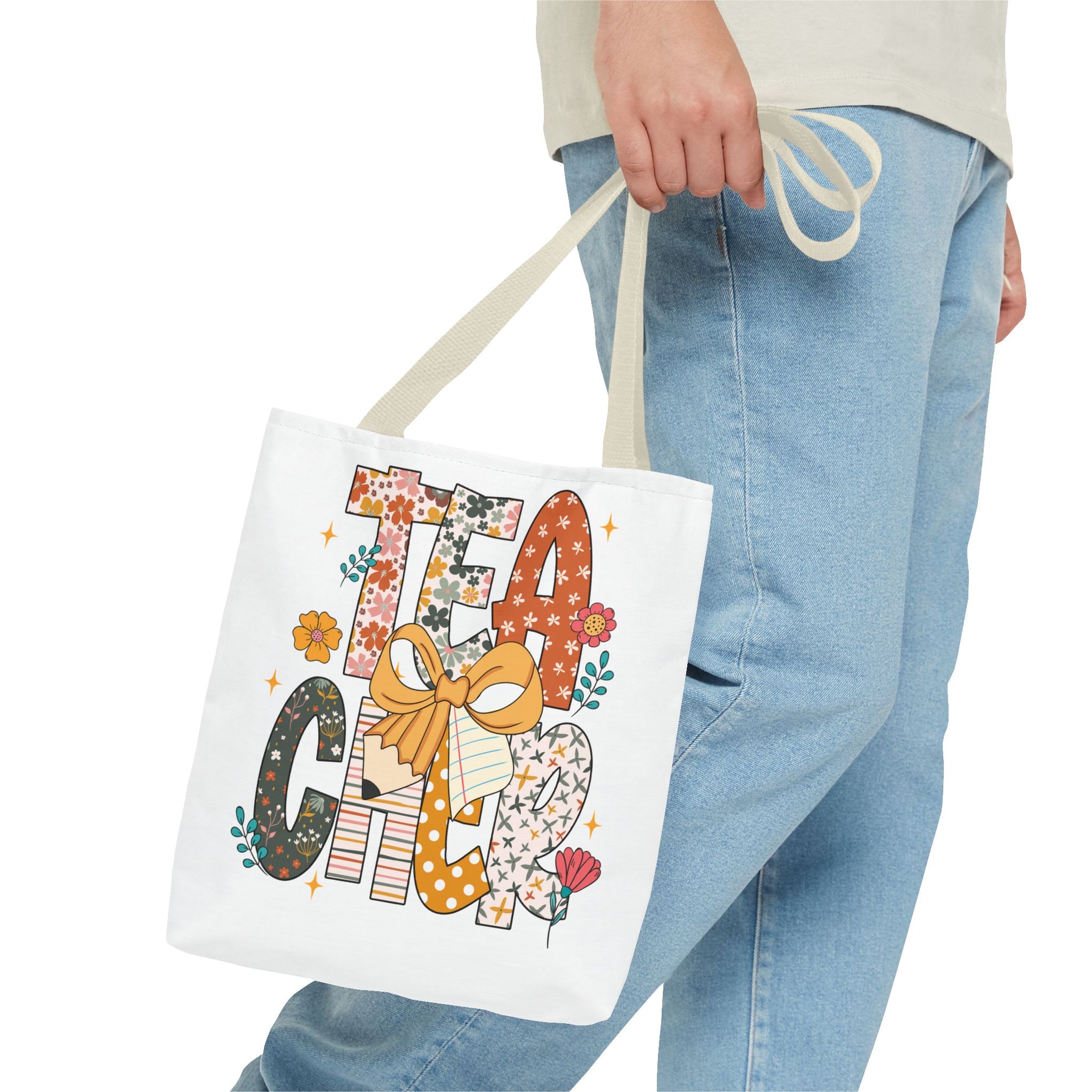 Floral Teacher, Teacher Wildflower Bag