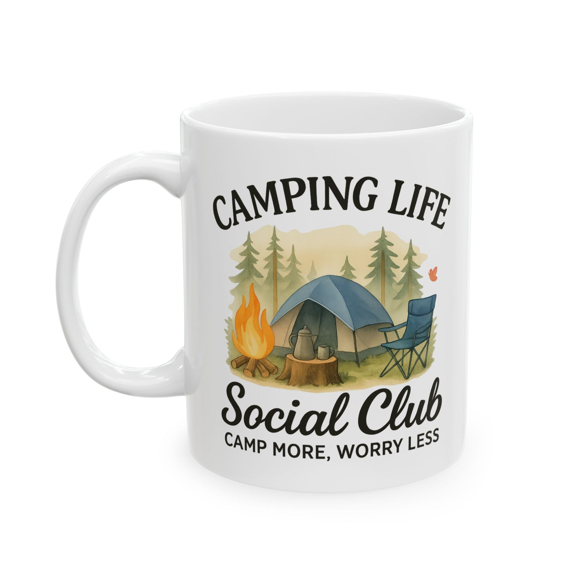 Camping Life Social Club Mug