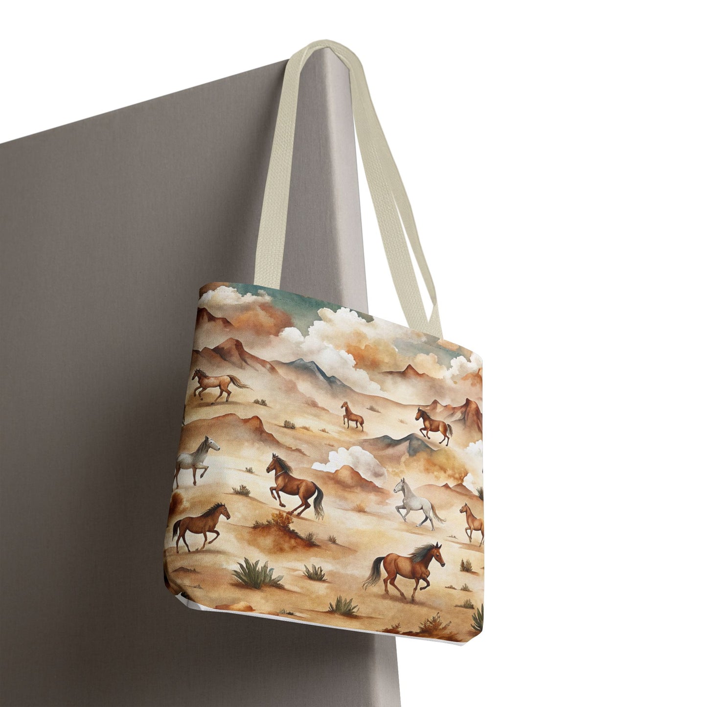 Western Wild Horses Pattern Bag